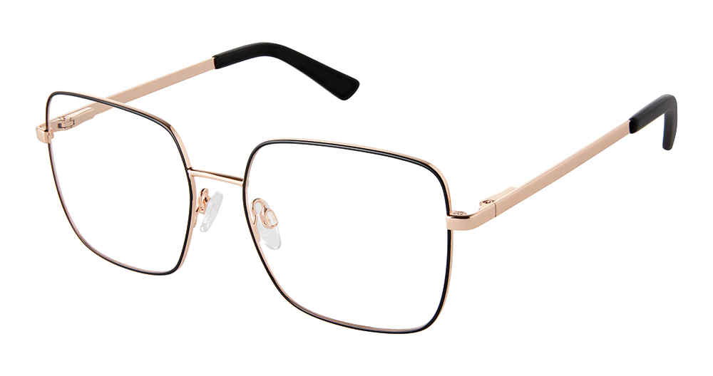 Rose gold square glasses clearance