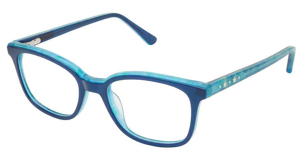 Superflex SFK 244 Eyeglasses S301 Sapphire Women Rectangle
