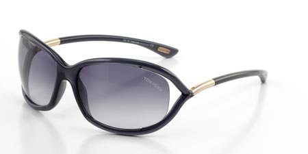Tom Ford Sunglasses 0008 Jennifer B5 Black Grey Gradient 