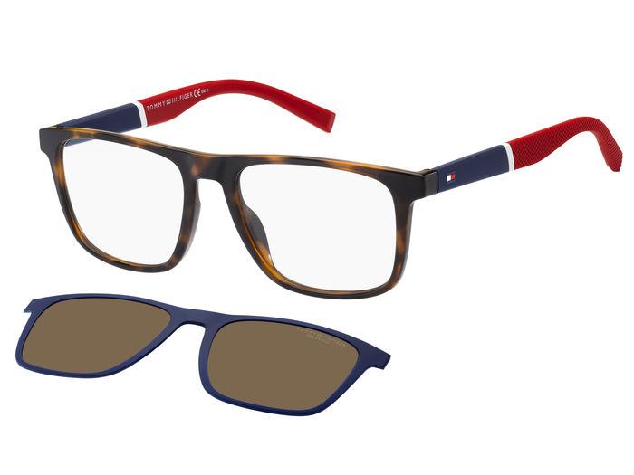 Tommy hilfiger sale clip on sunglasses