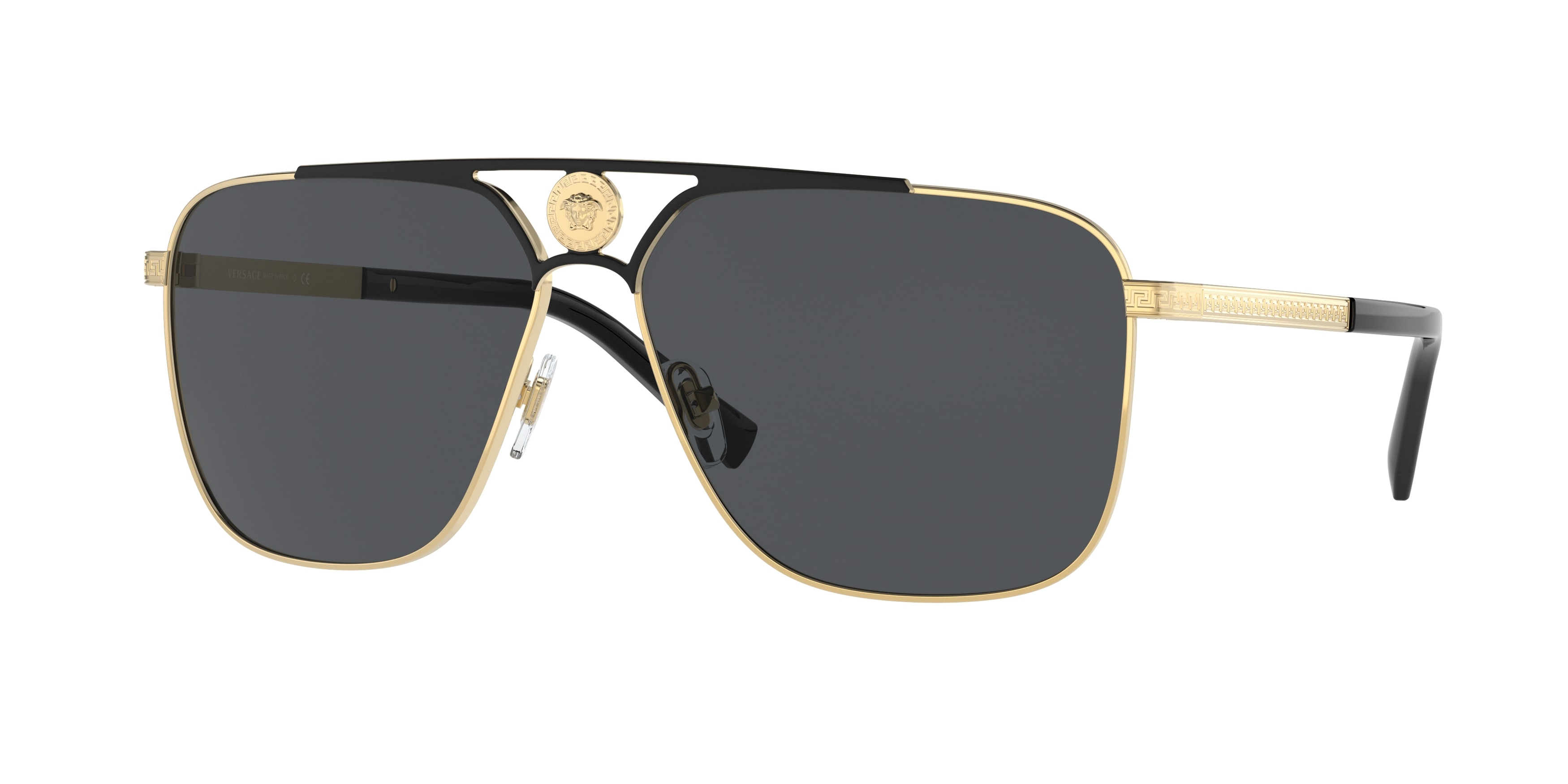Versace sunglasses best sale gold and black
