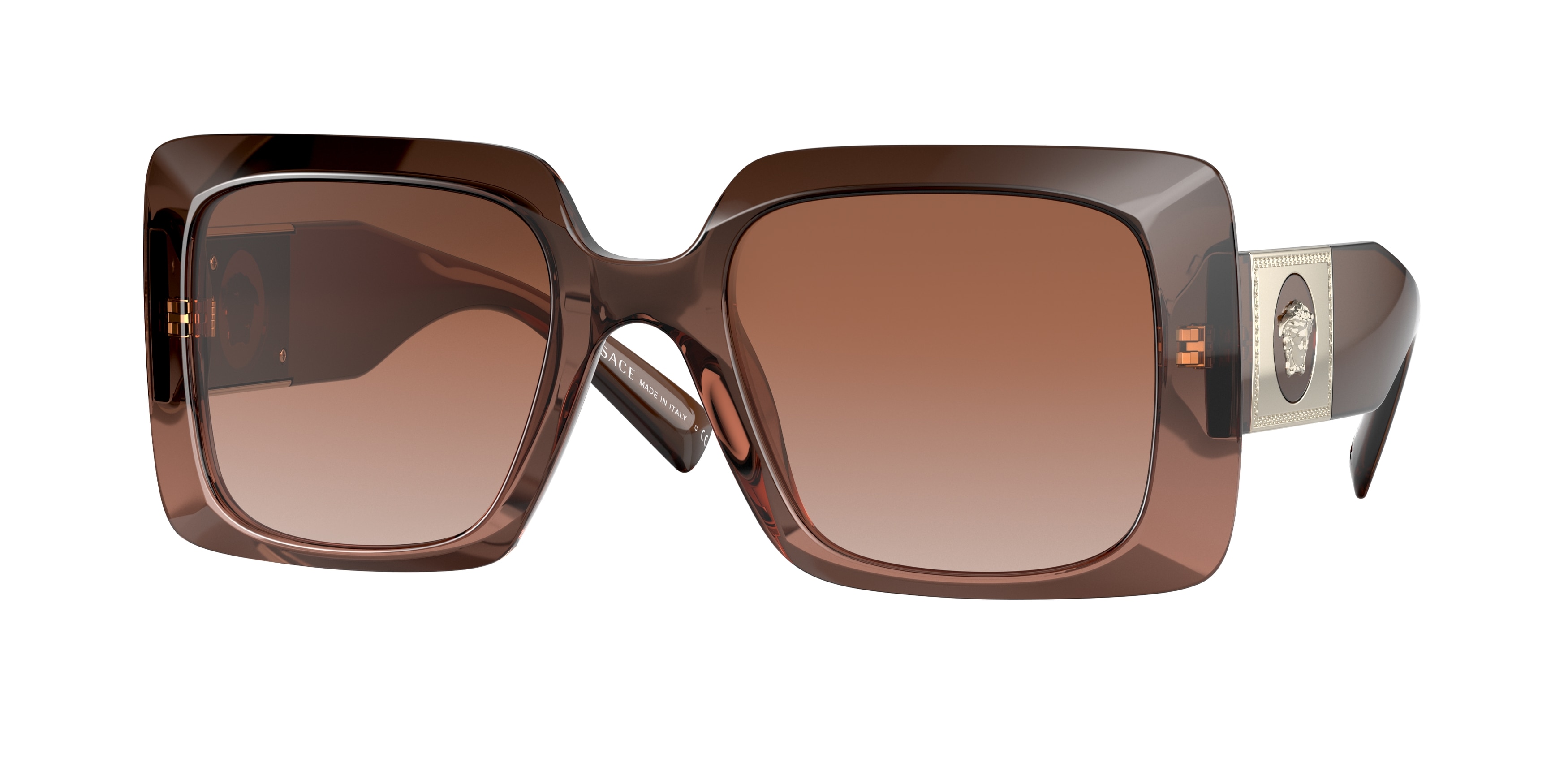 Brown versace glasses on sale