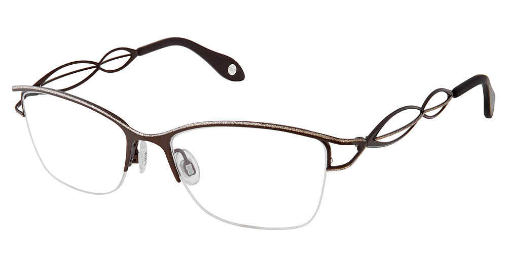 Fysh F 3644 Stylish Eyeglasses for Women by Dr. Bruce