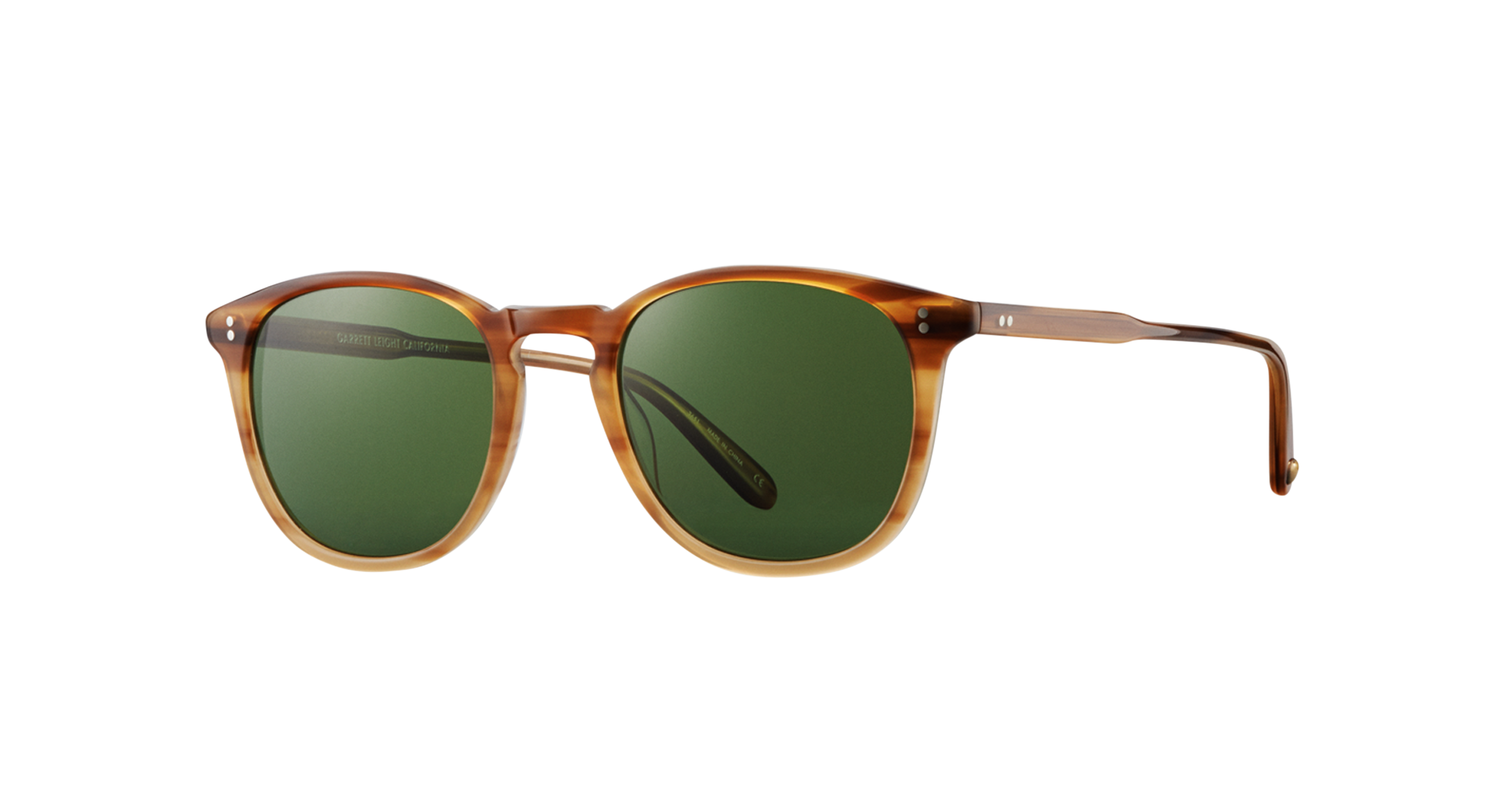garrett_leight_kinney_sun_blonde_tortoise_fade_pure_green_ref garrett_leight_kinney_sun_blonde_tortoise_fade_pure_green_ref