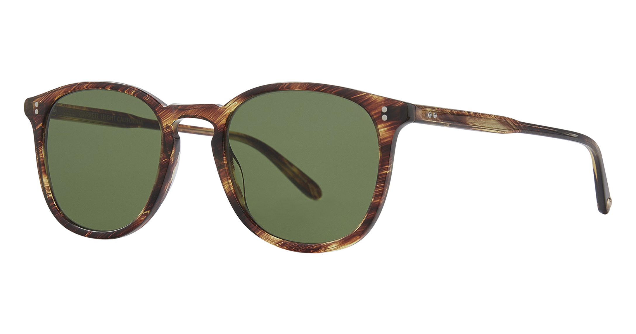garrett_leight_kinney_sun_chestnut_semiflat_pure_green_ref garrett_leight_kinney_sun_chestnut_semiflat_pure_green_ref