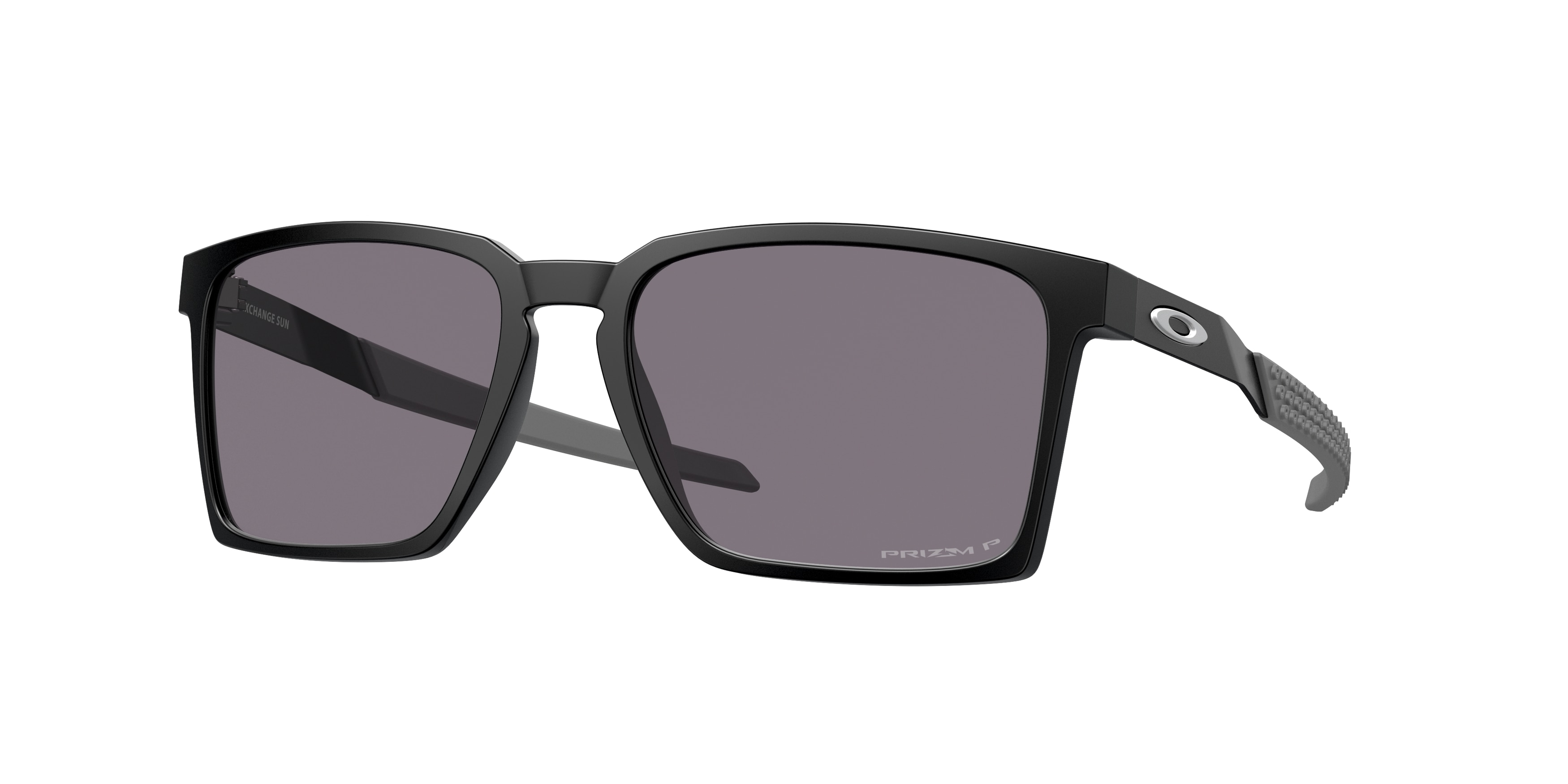 Oakley Exchange Sun OO9483 Satin Black Polarized (Prizm Grey Polarized)  Sunglasses for Men, Women