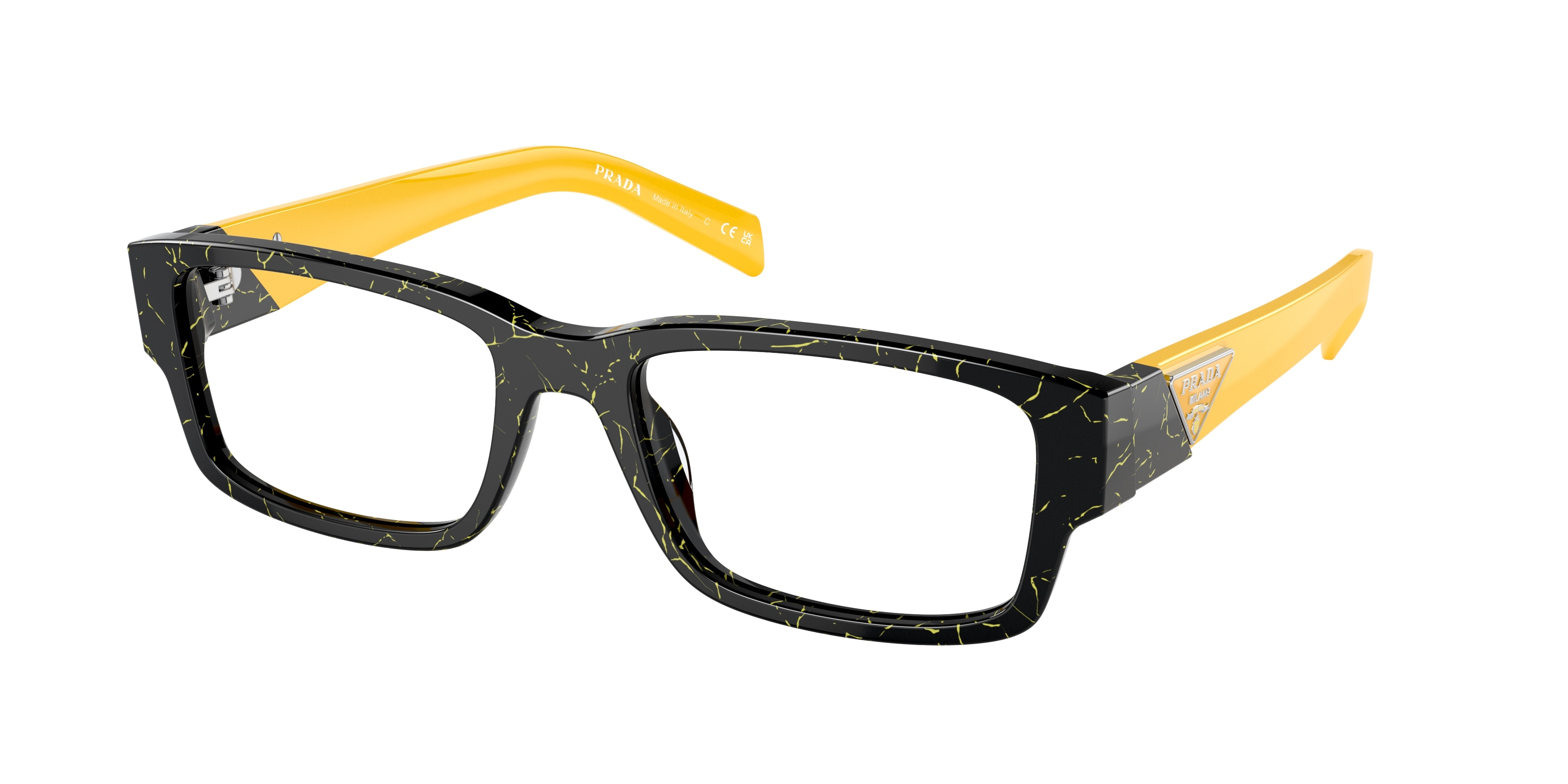 prada_0pr_07zv_19d1o1_black_yellow_marble_ref prada_0pr_07zv_19d1o1_black_yellow_marble_ref