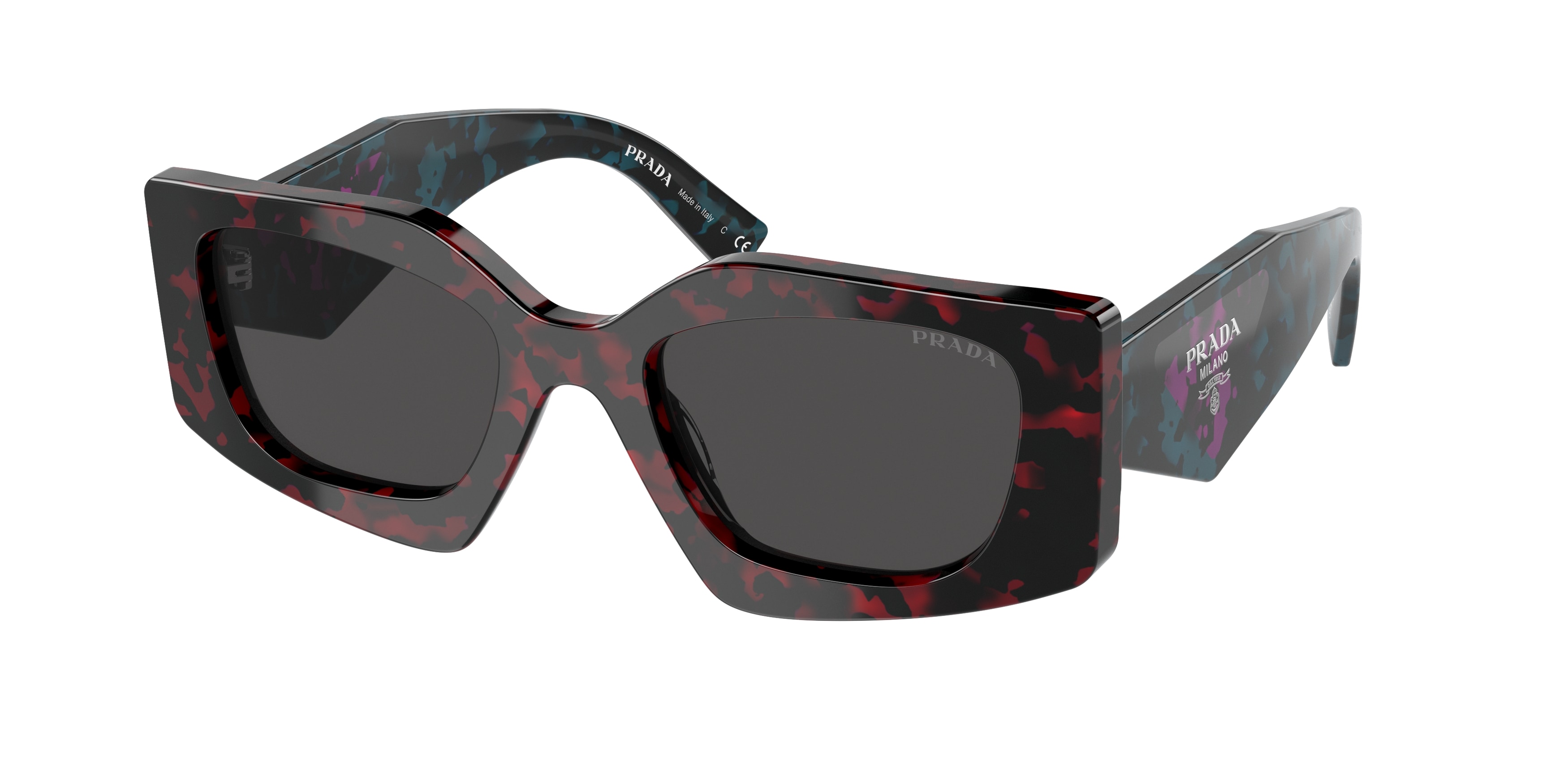 Prada thick frame sunglasses cheap