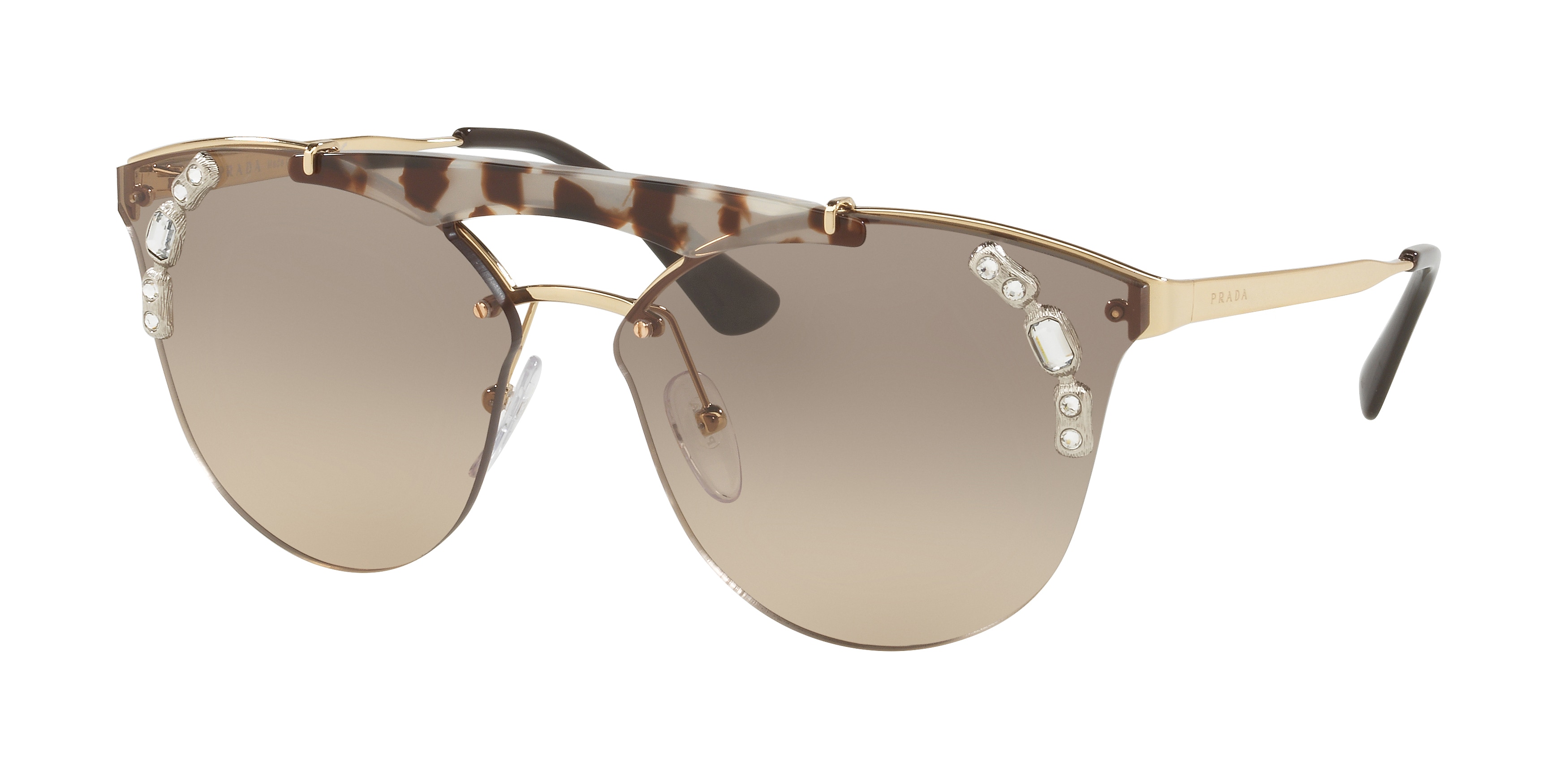 Prada spotted opal on sale brown