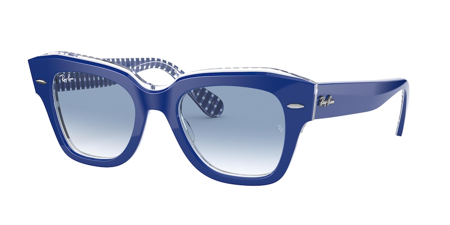 rayban_0rb2186_13193f_blue_on_vichy_blue_white_ref rayban_0rb2186_13193f_blue_on_vichy_blue_white_ref