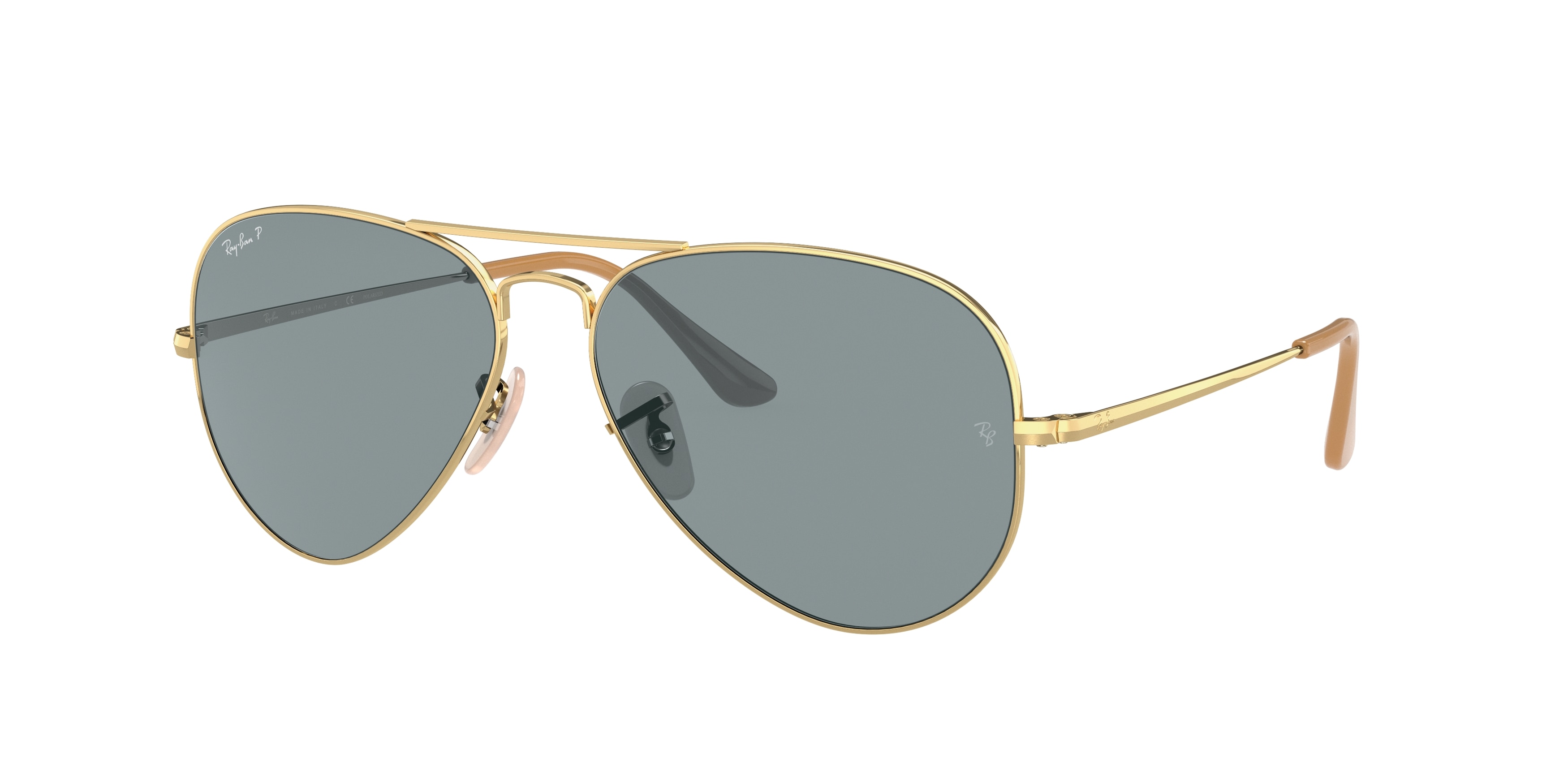 Ray ban p gold clearance