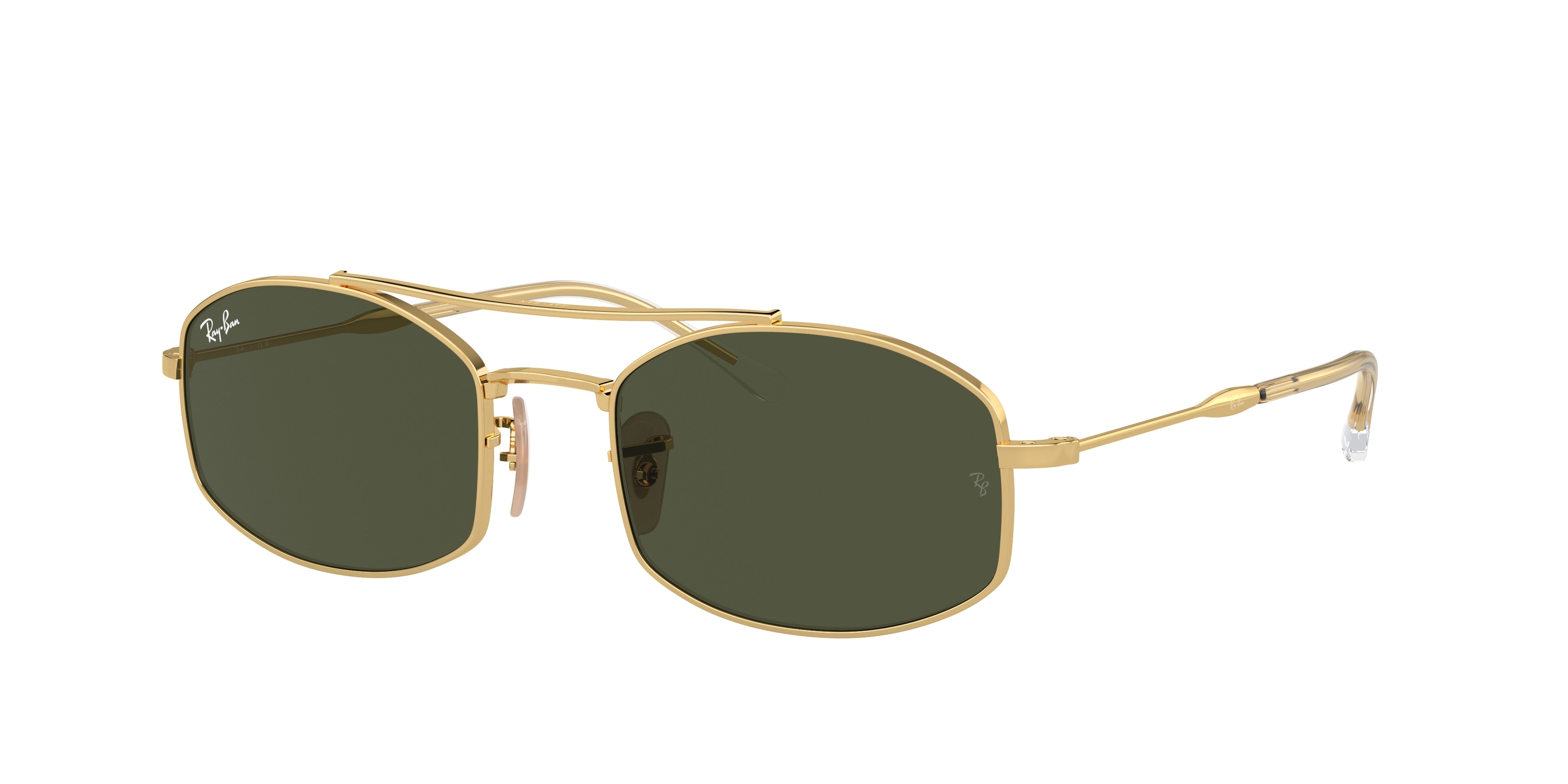 Ray ban oval outlet double bridge sunglasses