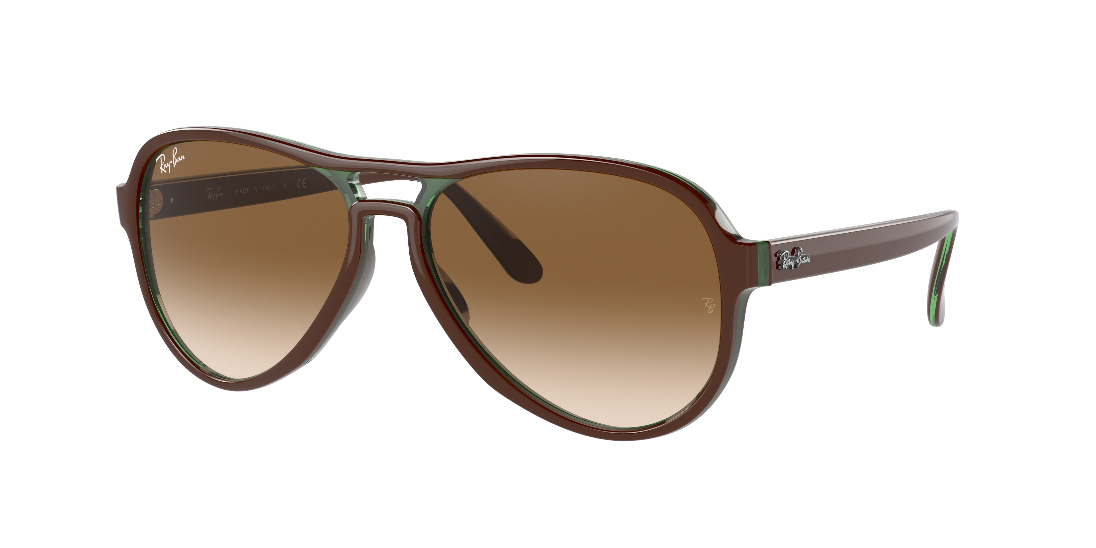 rayban_0rb4355_660451_brown_on_green_ref