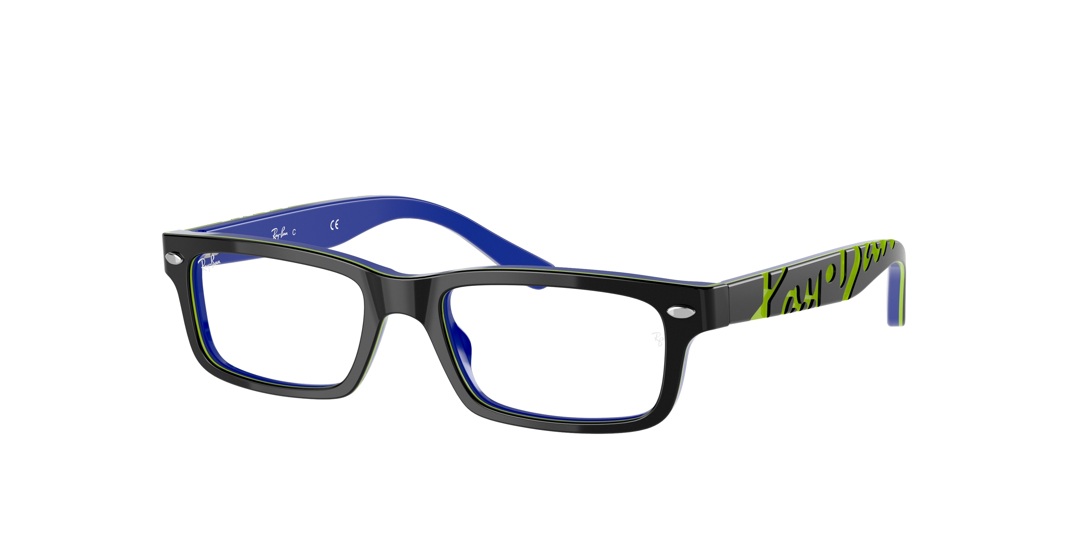 rayban_kids_0ry1535_3600_dark_grey_on_blue_ref rayban_kids_0ry1535_3600_dark_grey_on_blue_ref