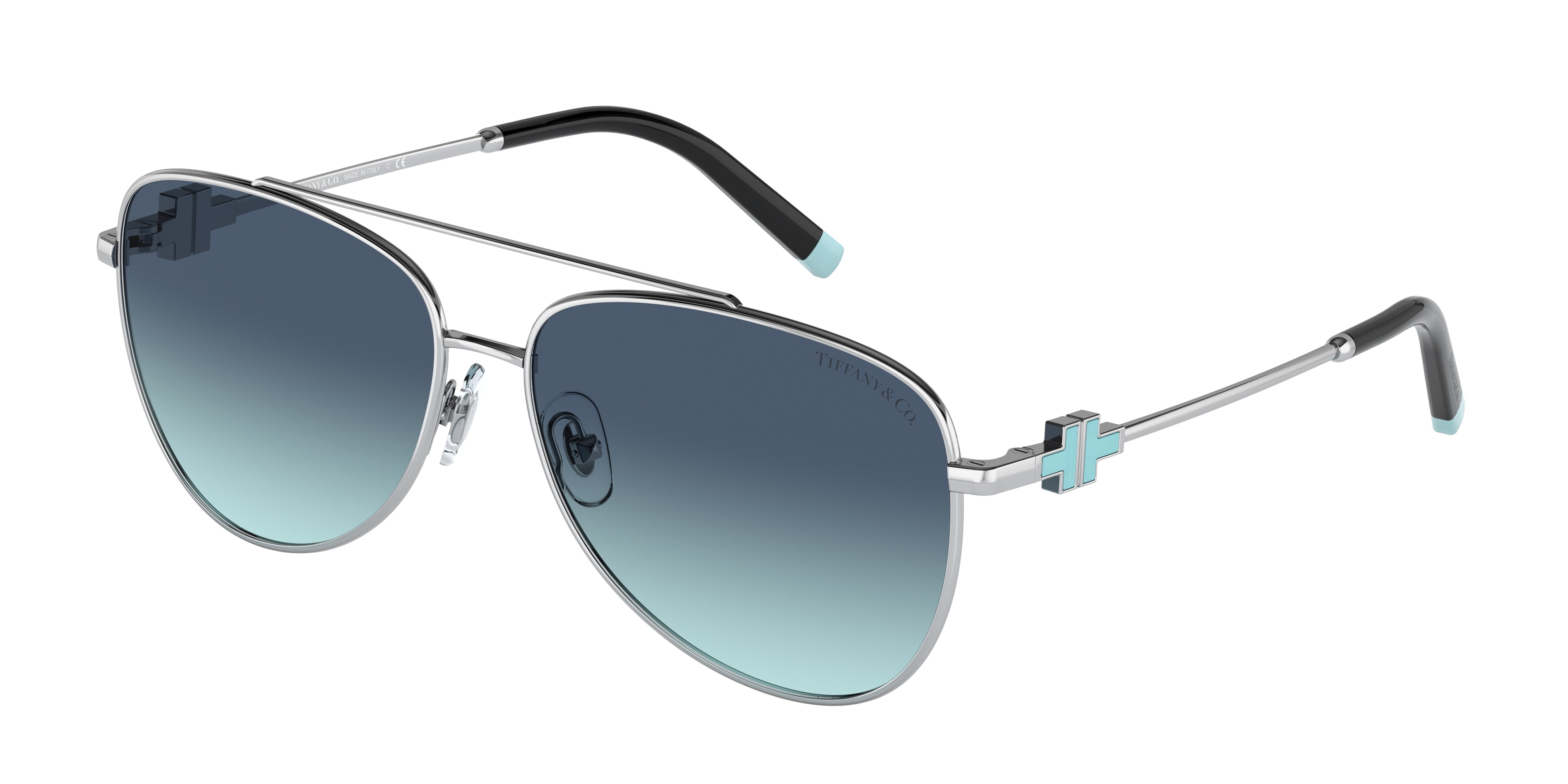 Tiffany TF3080 Silver 60019S Sunglasses for Women