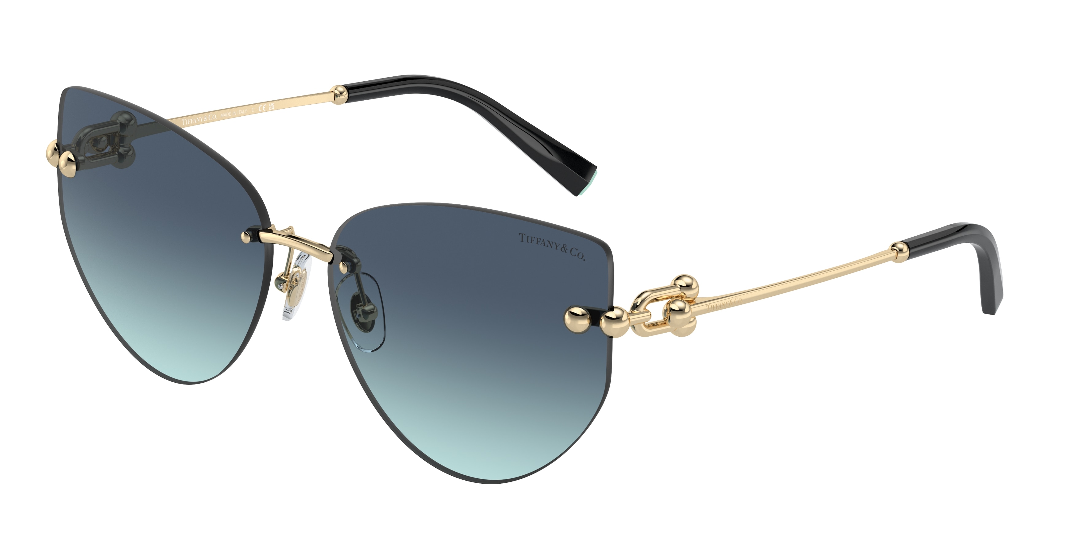 Tiffany TF3096 Pale Gold 62029S Sunglasses for Women