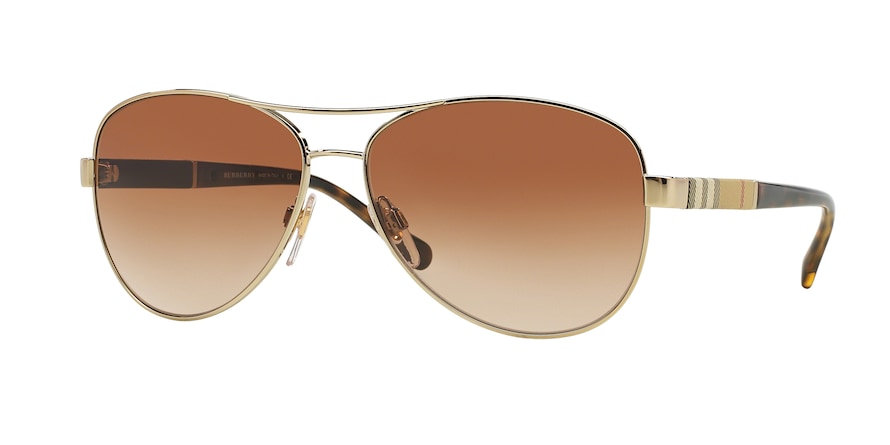 Burberry  BE3080 114513 Light Gold (Brown Gradient)
