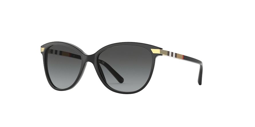 Burberry  BE4216 3001T3 Black Polarized (Polarized Grey Gradient)