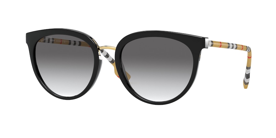 Burberry Willow BE4316 385311 Black (Grey Gradient)