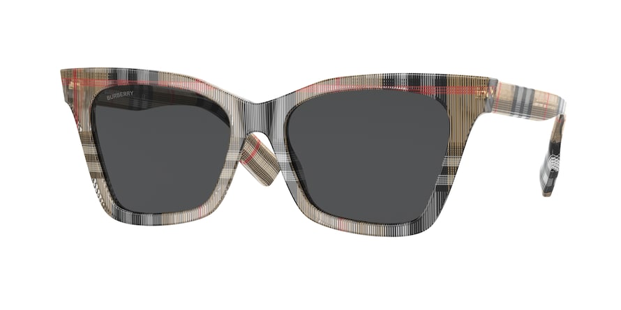 Burberry Elsa BE4346 394487 Vintage Check (Dark Grey)