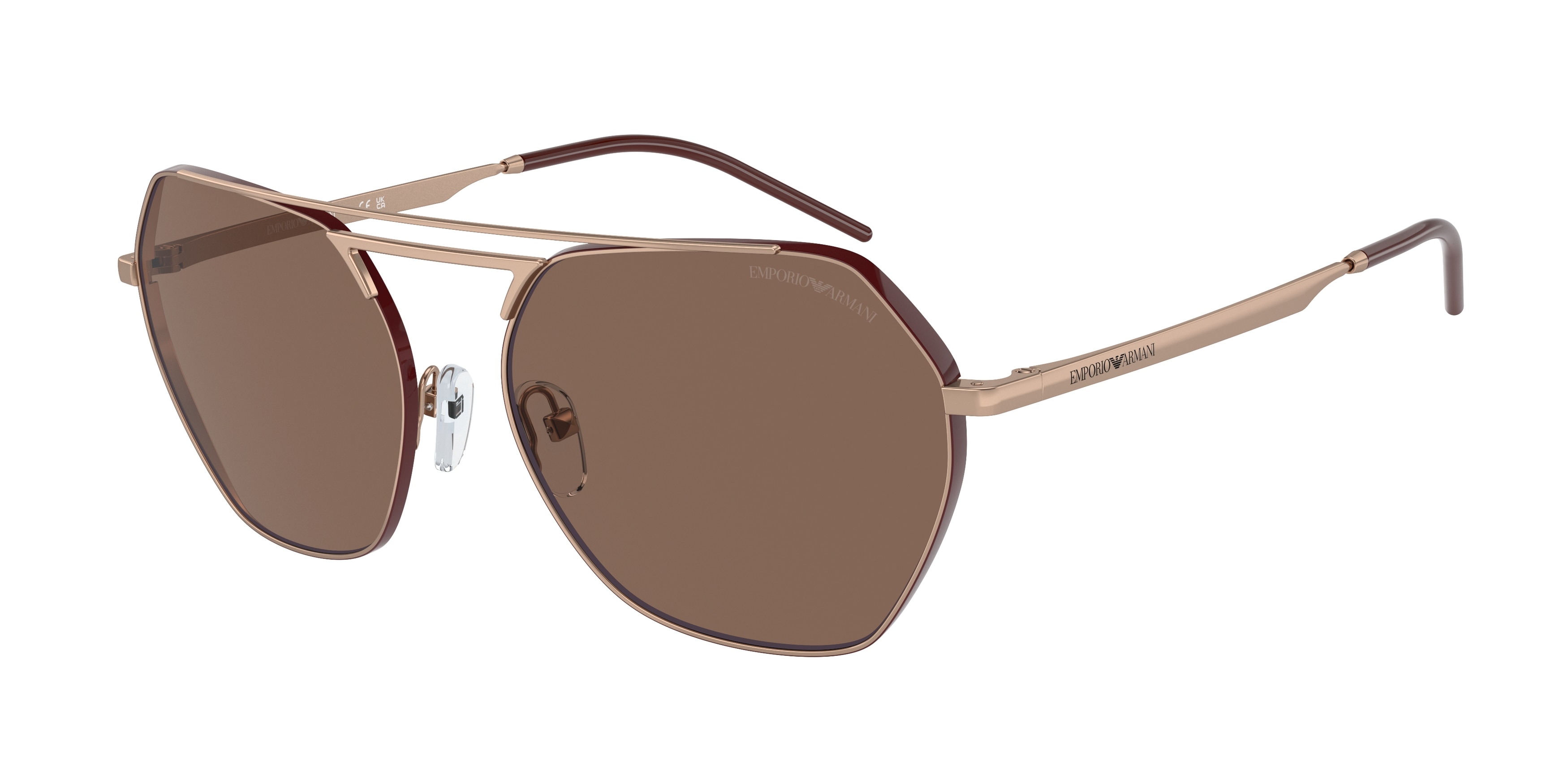 Emporio armani sunglasses gold cheap