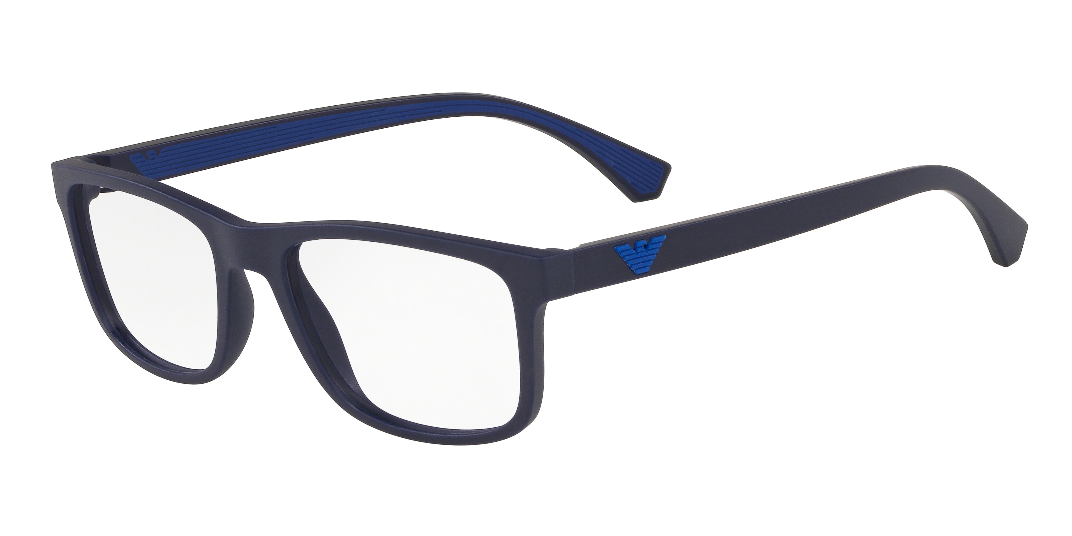 Armani on sale glasses blue