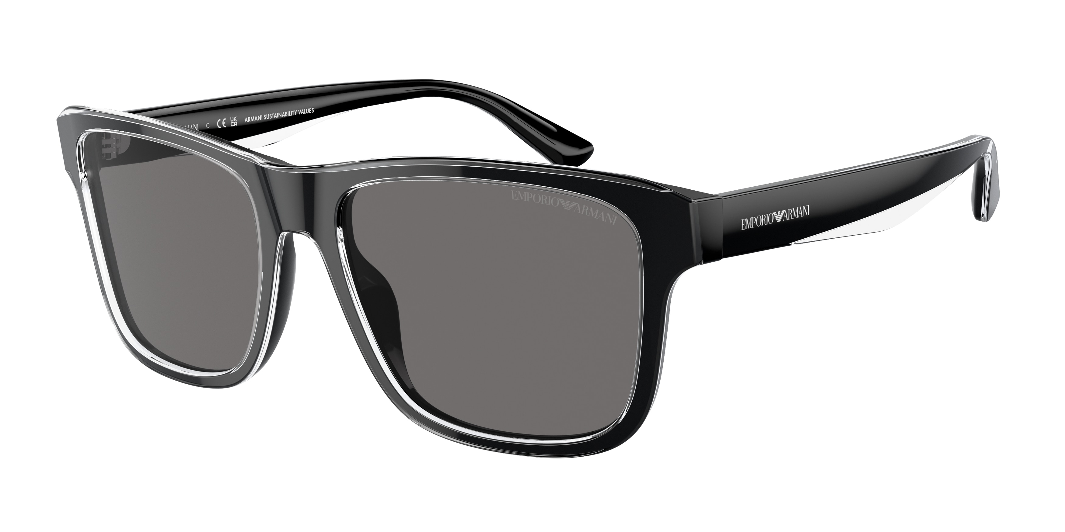Emporio armani polarized clearance