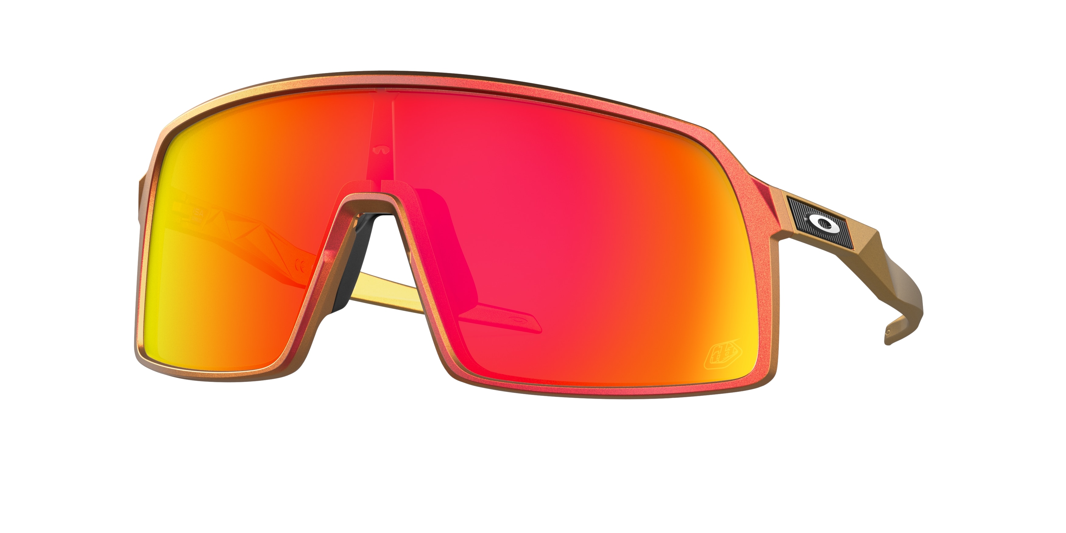 Oakley Sutro OO9406 940648 Troy Lee Designs Red Gold Shift (Prizm Ruby)