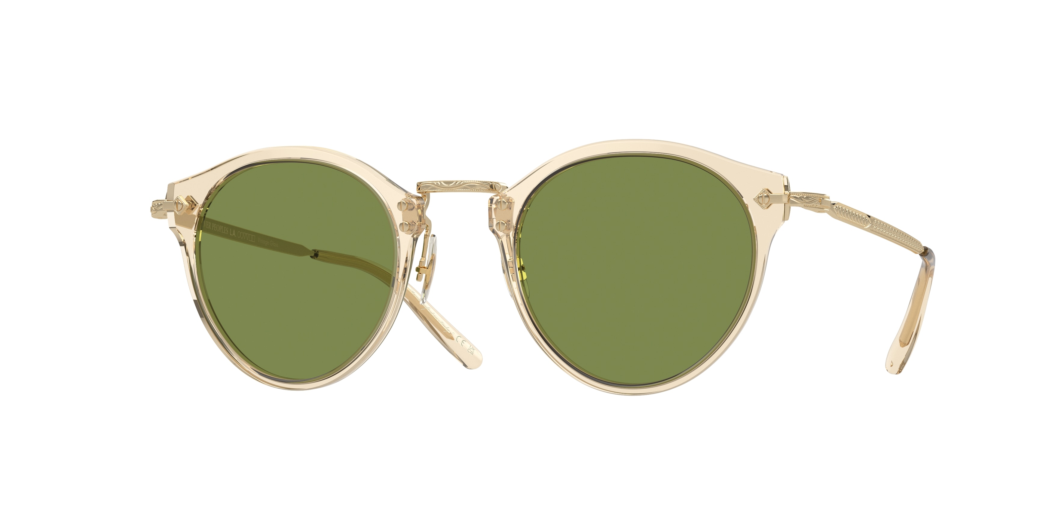 Oliver Peoples Op-505 Sun OV5184S 109452 Buff-gold (Green)