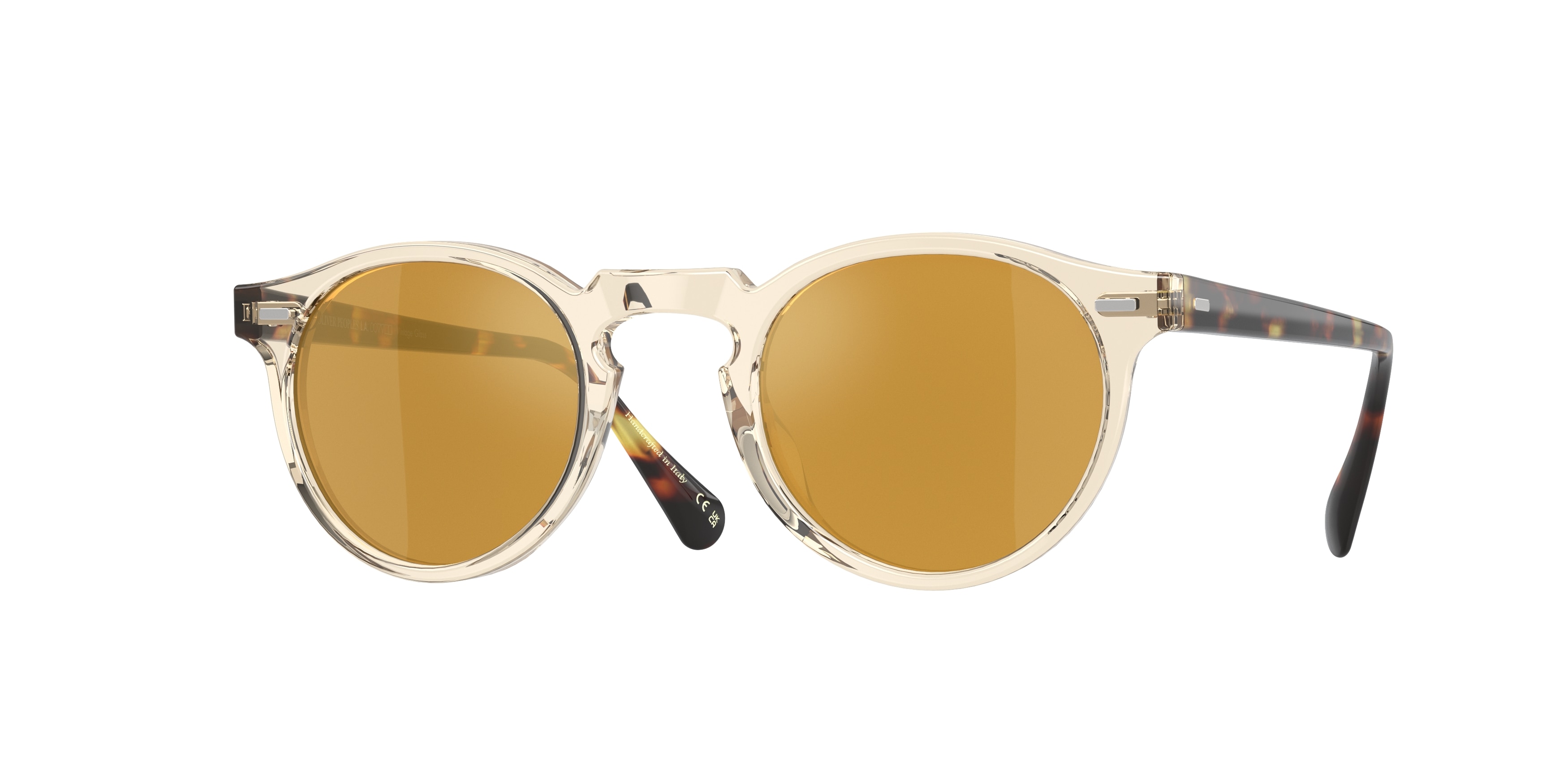 Oliver Peoples Gregory Peck Sun OV5217S 1485W4 Buff-dtb (Brown Mirror Gold)