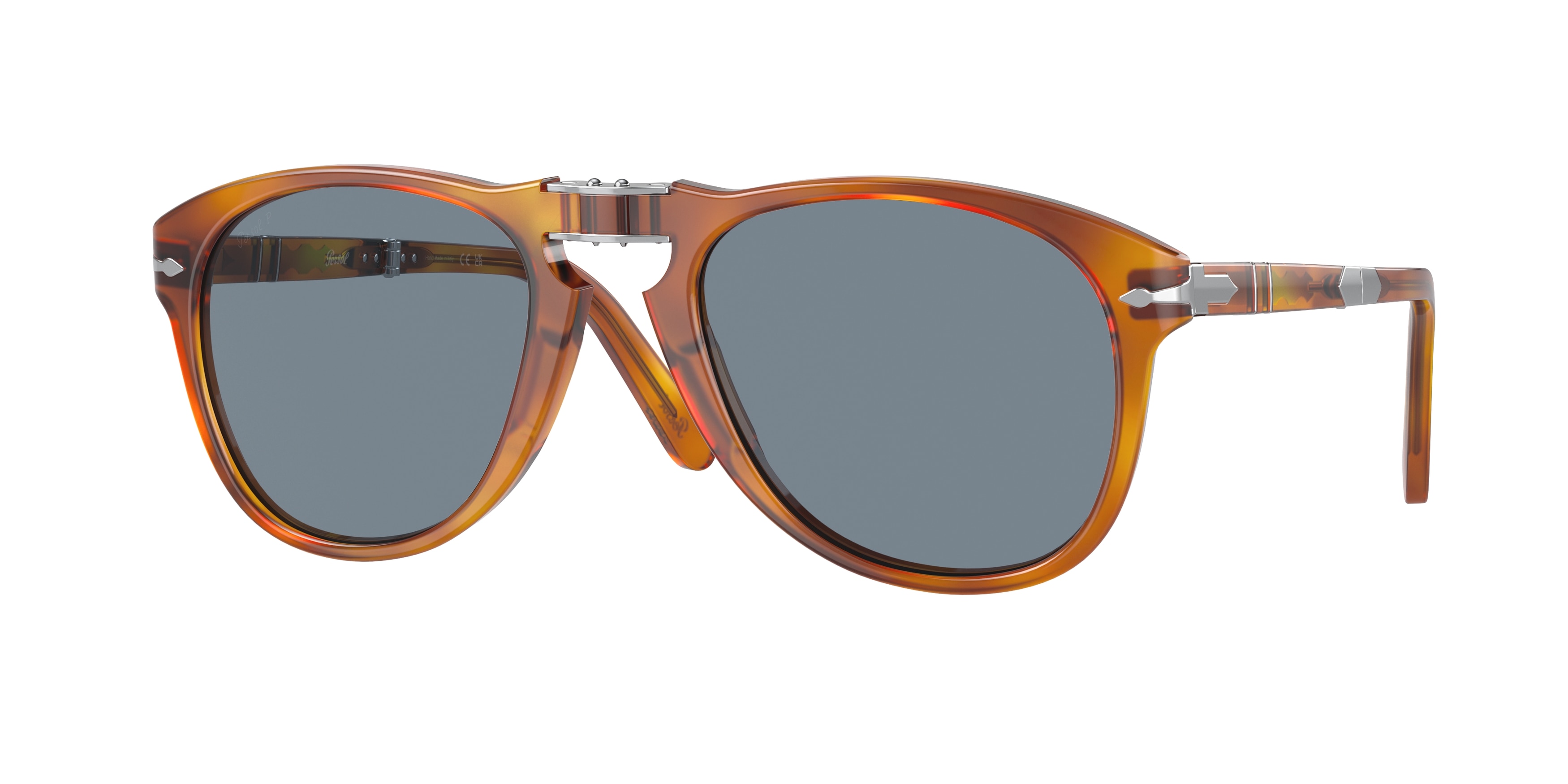 Persol Steve Mcqueen PO0714SM 96/56 Light Havana (Crystal Blue)