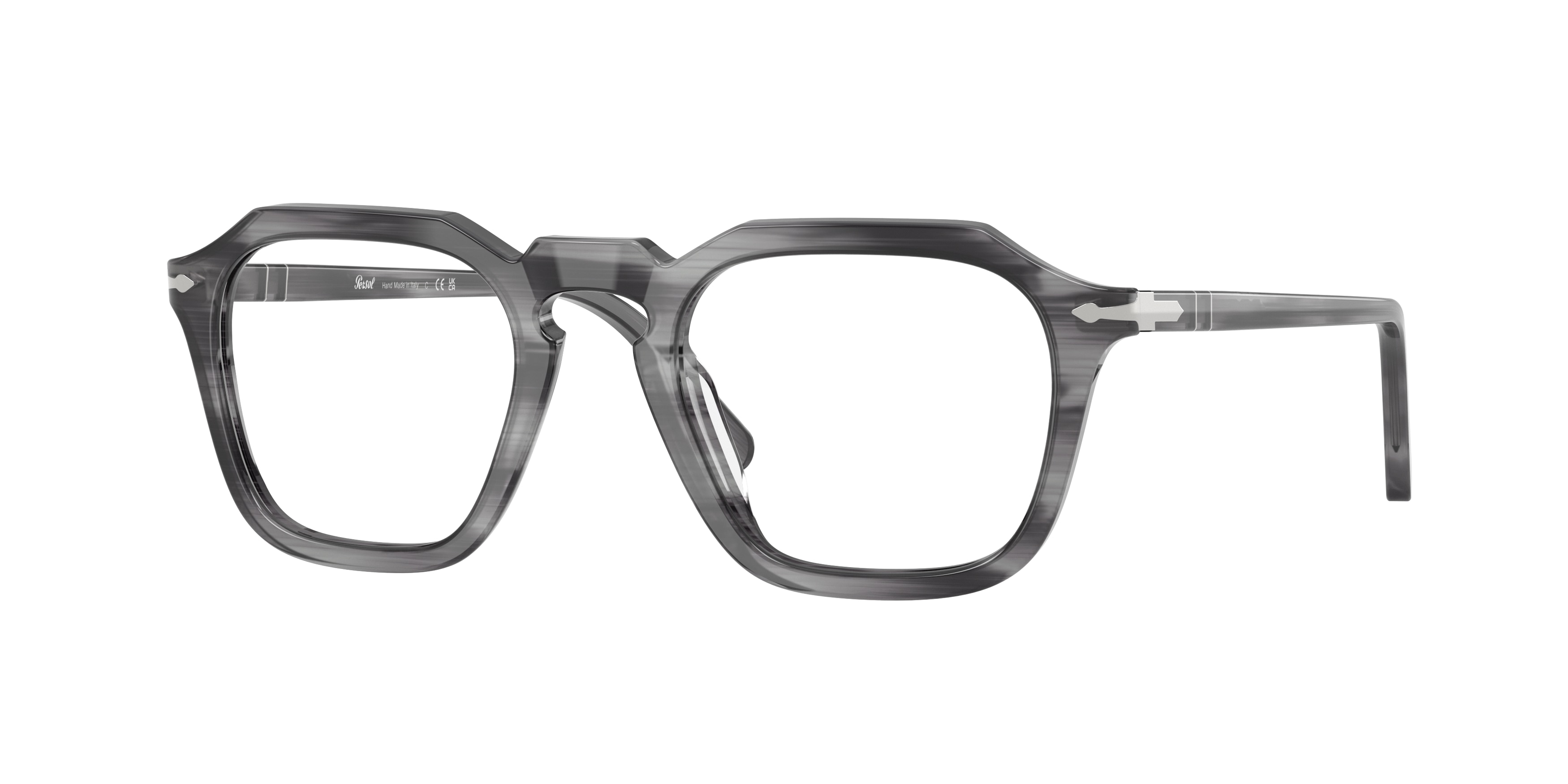 Persol PO3292V 1192 Striped Grey