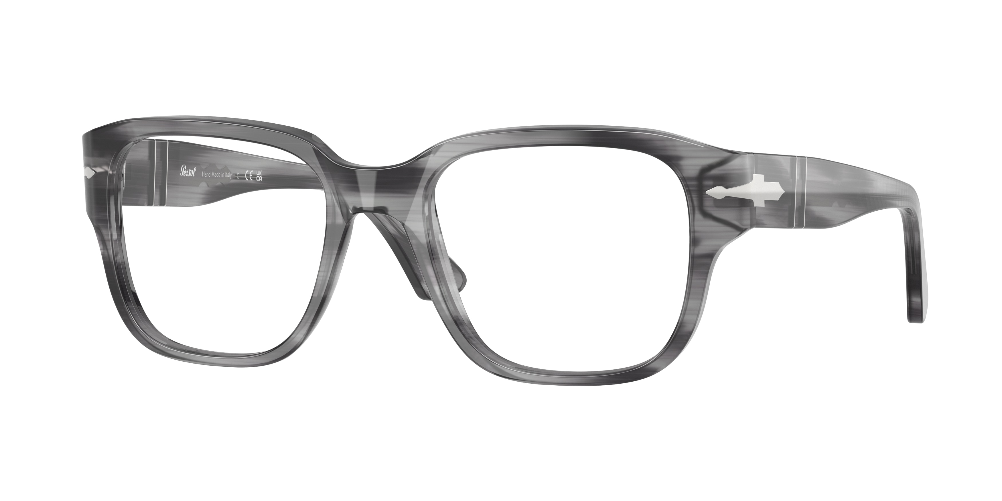 Persol PO3374V 1192 Striped Grey
