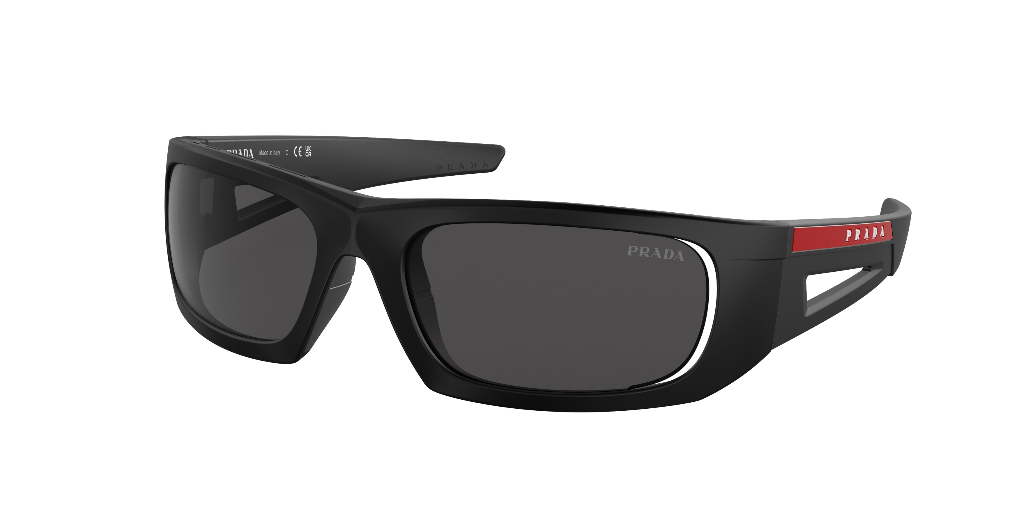 Prada Linea Rossa  PS 02YS 1BO06F Matte Black (Dark Grey)