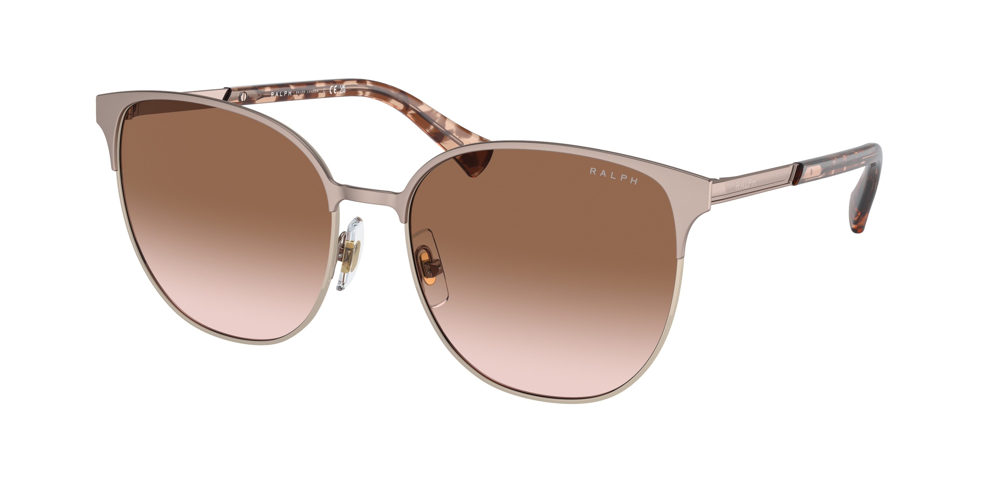 Ralph lauren shop rose gold sunglasses