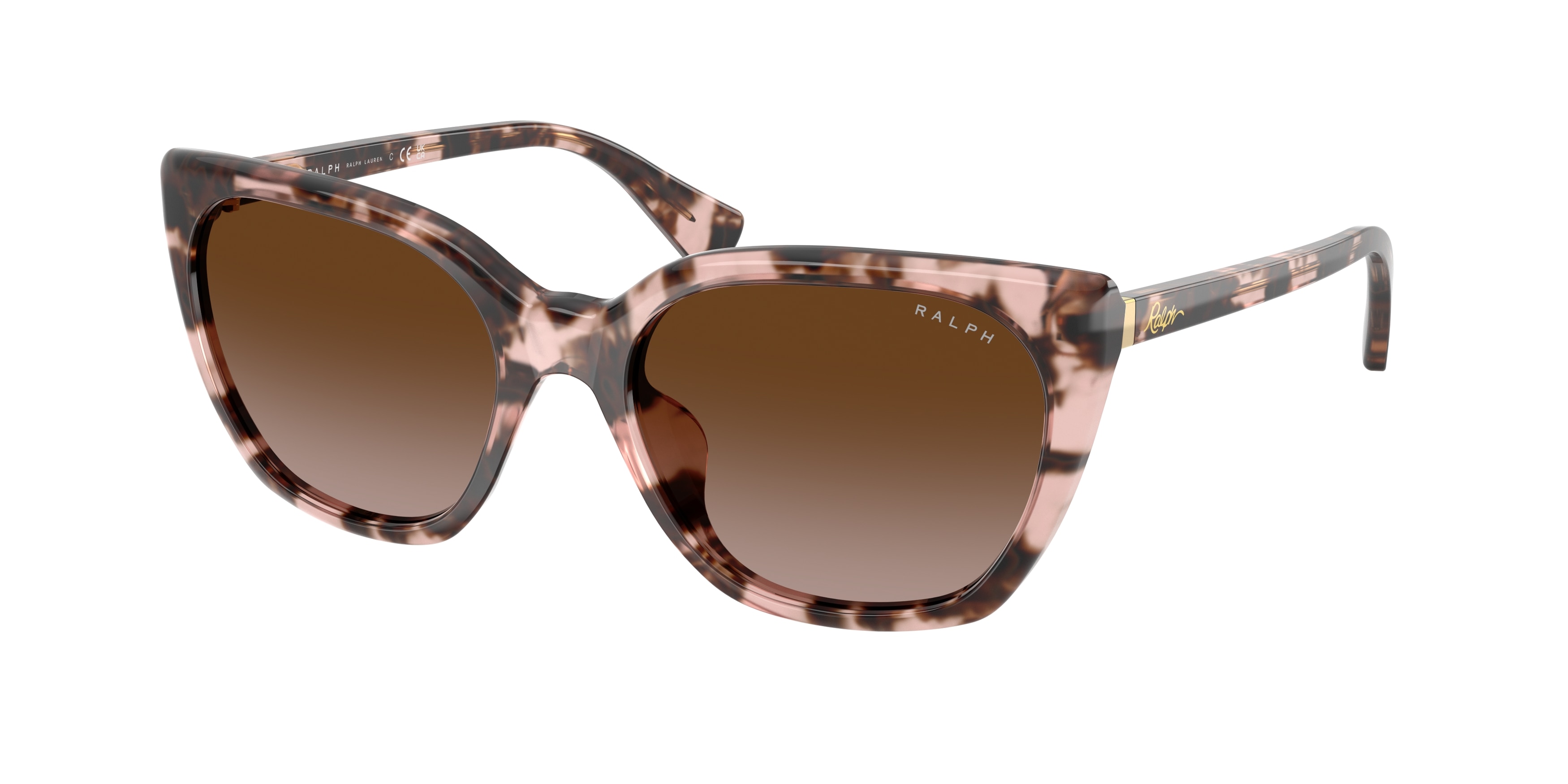 Ralph By Ralph Lauren  RA5330U 605813 Shiny Pink Havana (Brown Gradient)