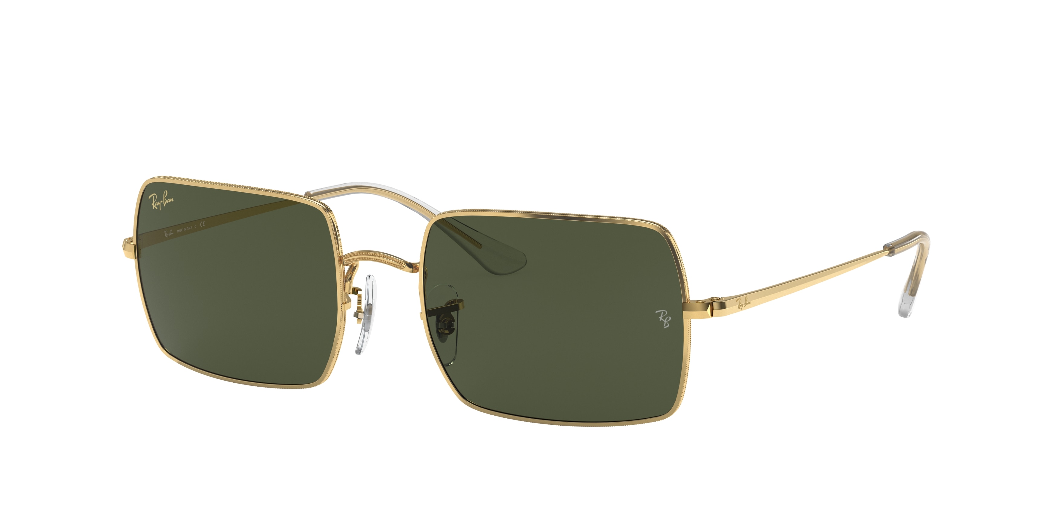 Ray-ban Rectangle RB1969 919631 Gold (Green Classic G-15)