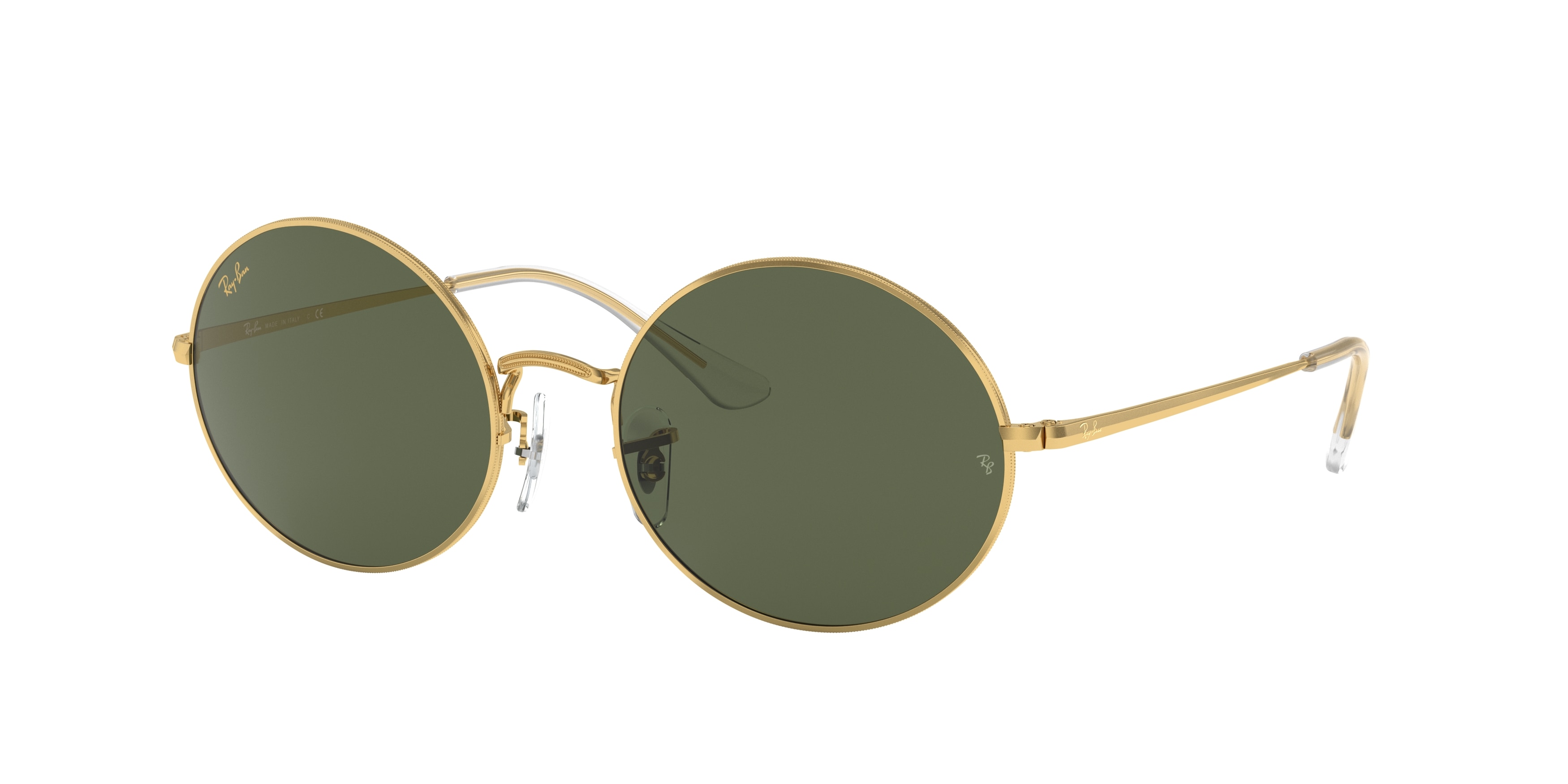 Ray-ban Oval RB1970 919631 Gold (Green Classic G-15)
