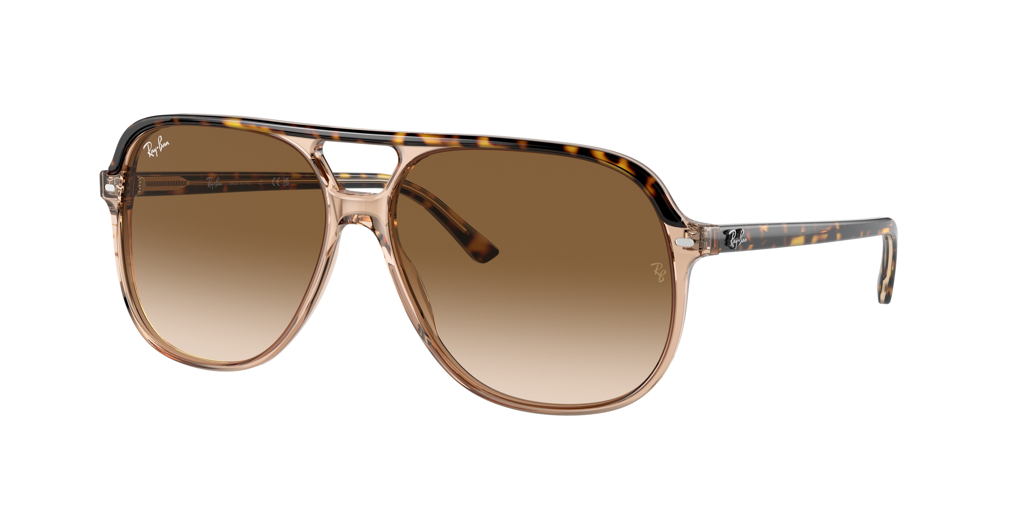Ray-ban Bill RB2198 129251 Havana On Transparent Brown (Light Brown Gradient)