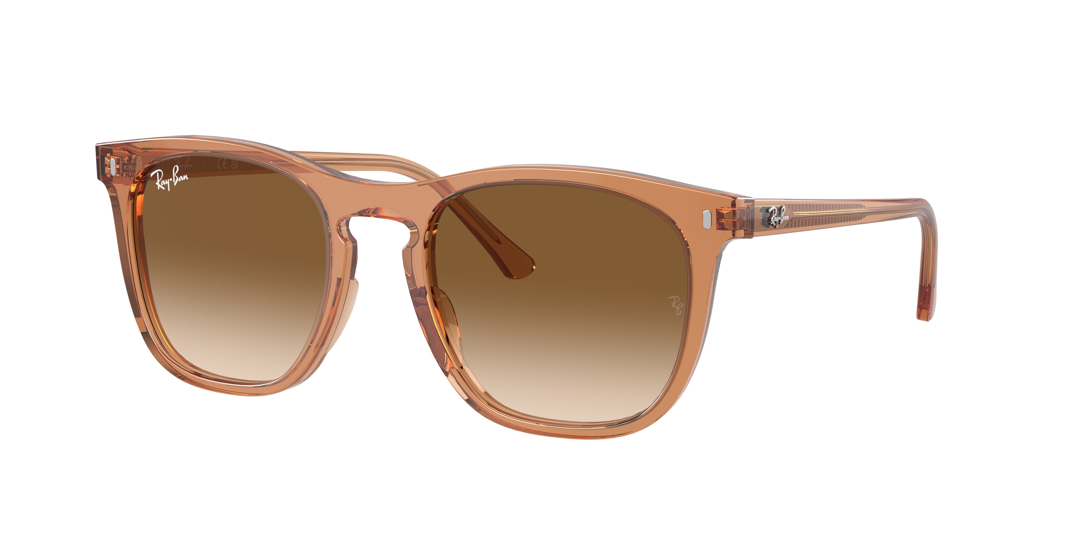Ray-ban  RB2210 676451 Transparent Brown (Clear & Brown)