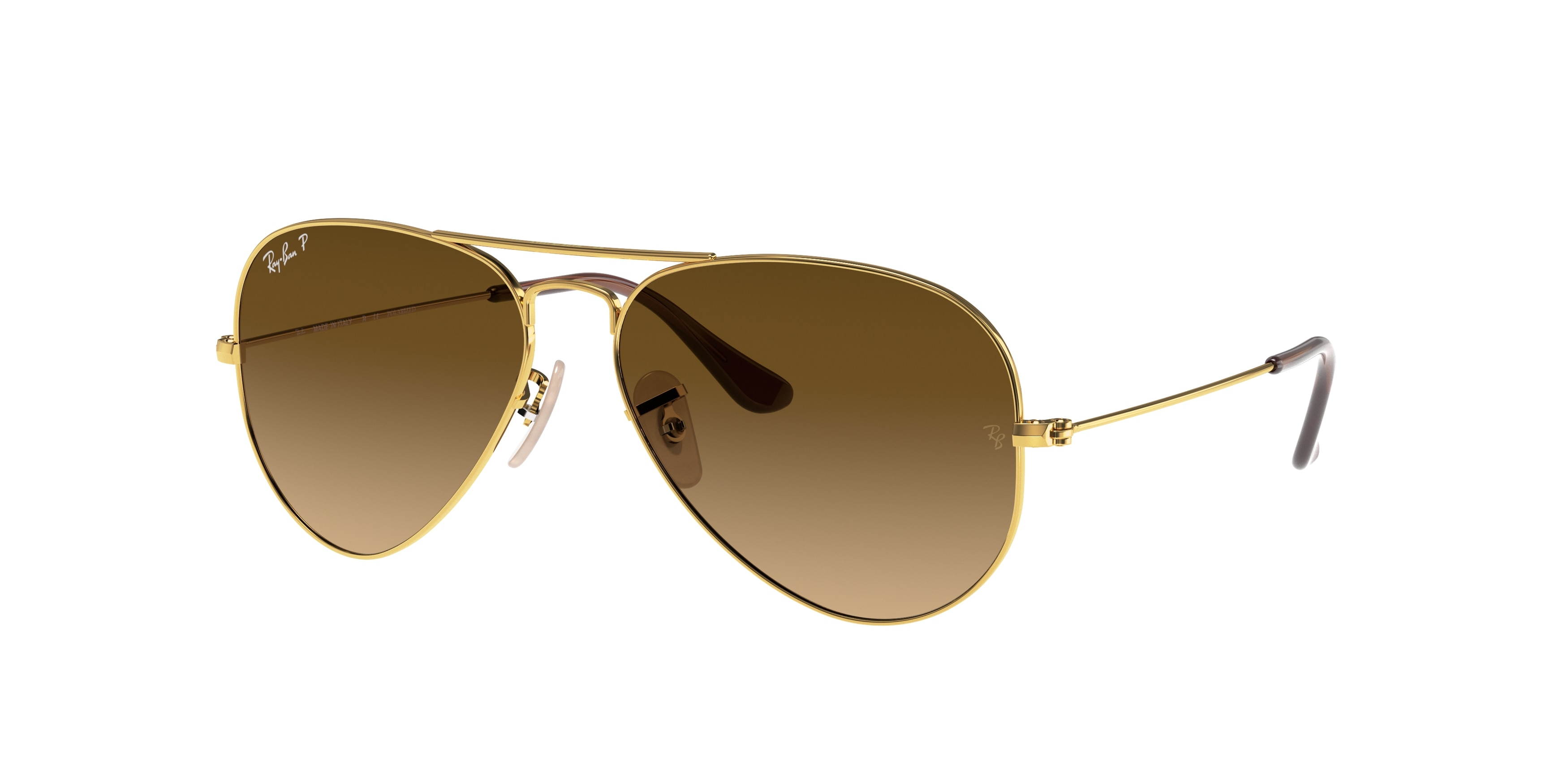 Ray-ban Aviator Large Metal RB3025 001/M2 Gold Polarized (Polarized Brown Gradient)