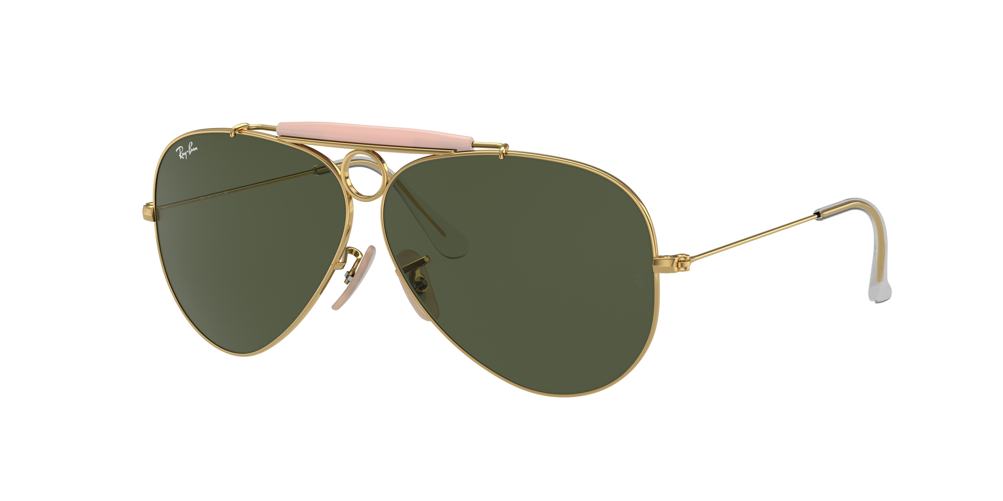 Ray-ban Shooter RB3138 001 Gold (Green Classic G-15)