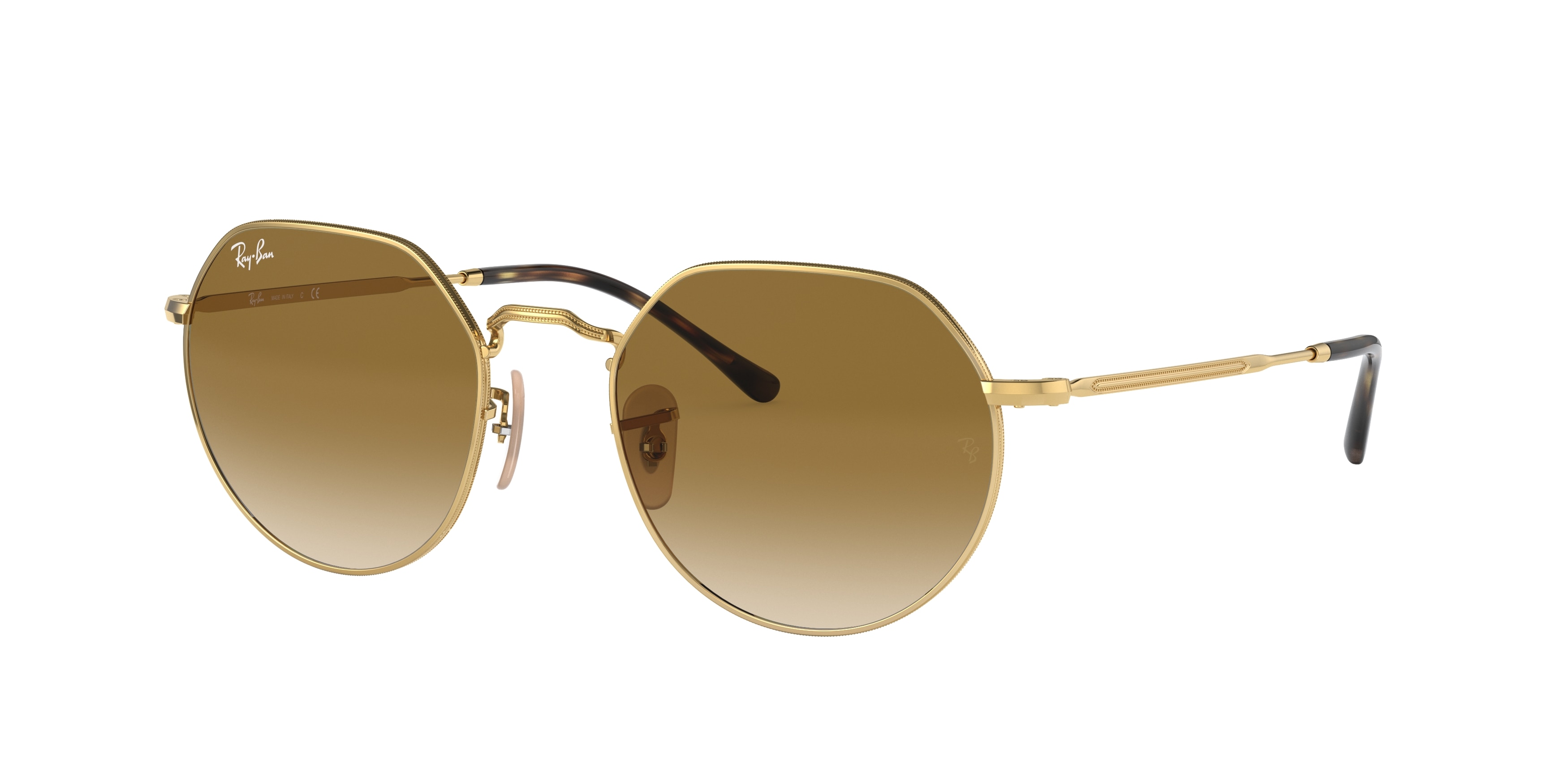 Ray-ban Jack RB3565 001/51 Gold (Light Brown Gradient)