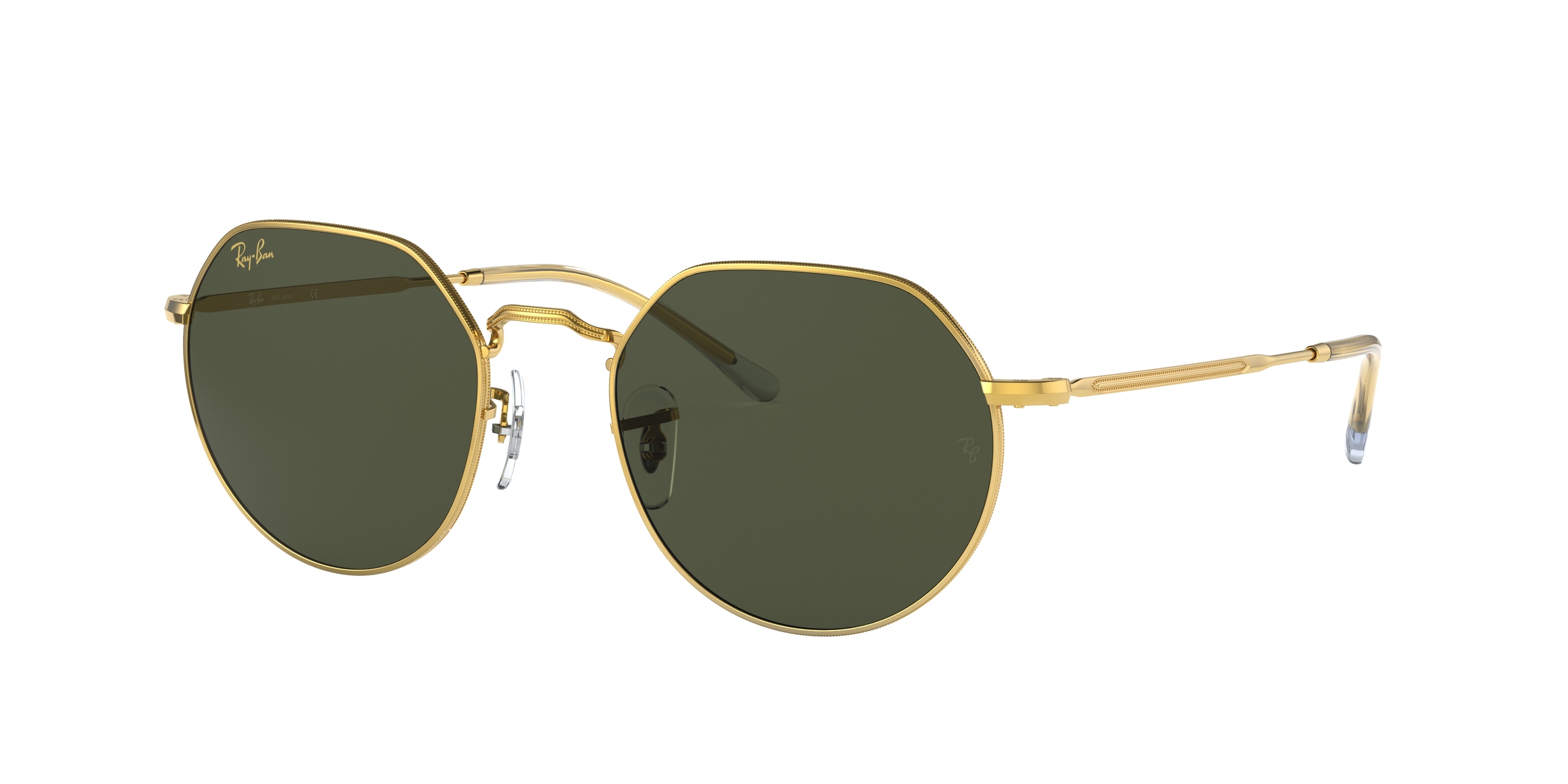 Ray-ban Jack RB3565 919631 Gold (Green Classic G-15)