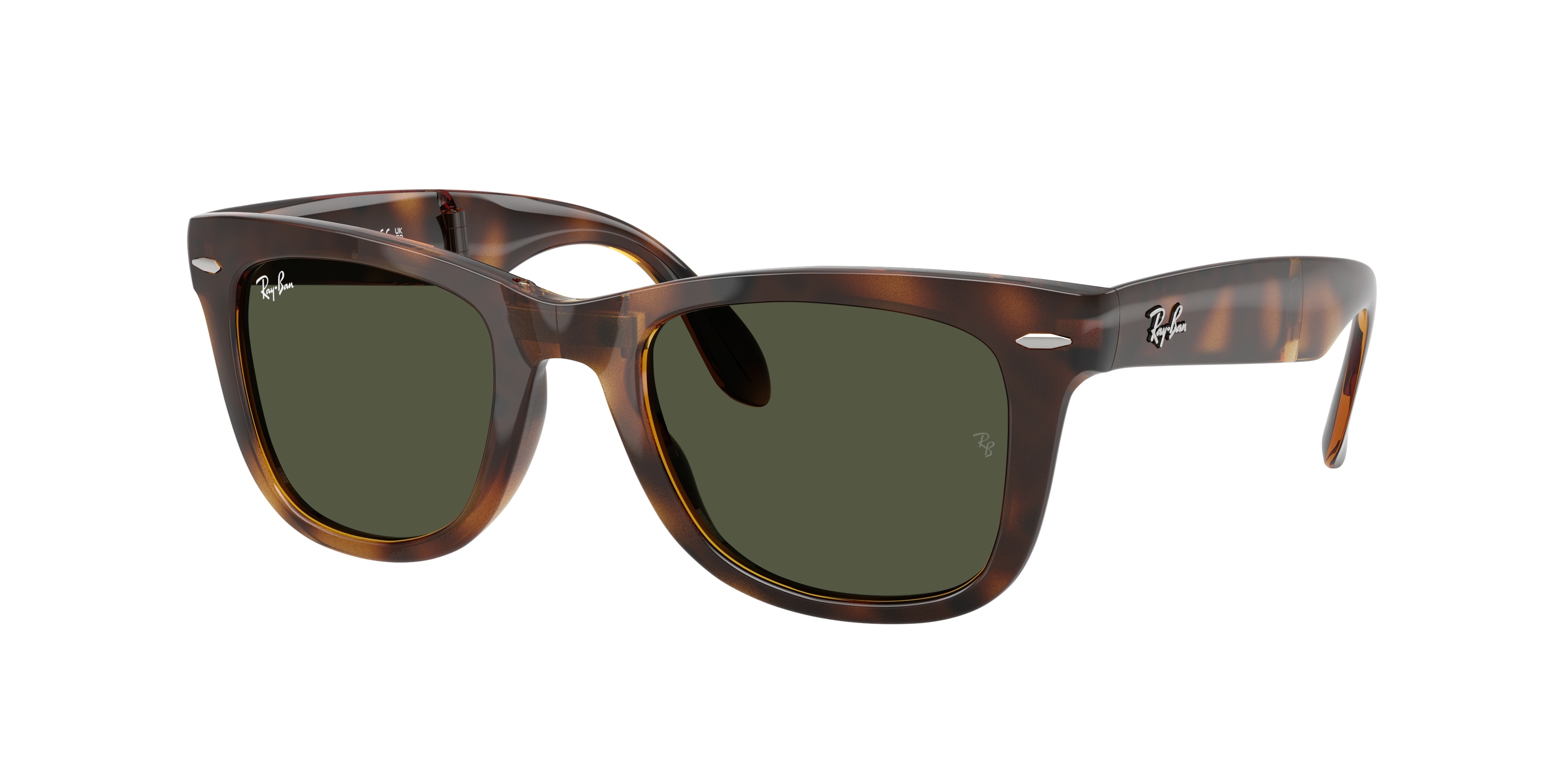 Ray-ban Folding Wayfarer RB4105 710/31 Havana (Green)