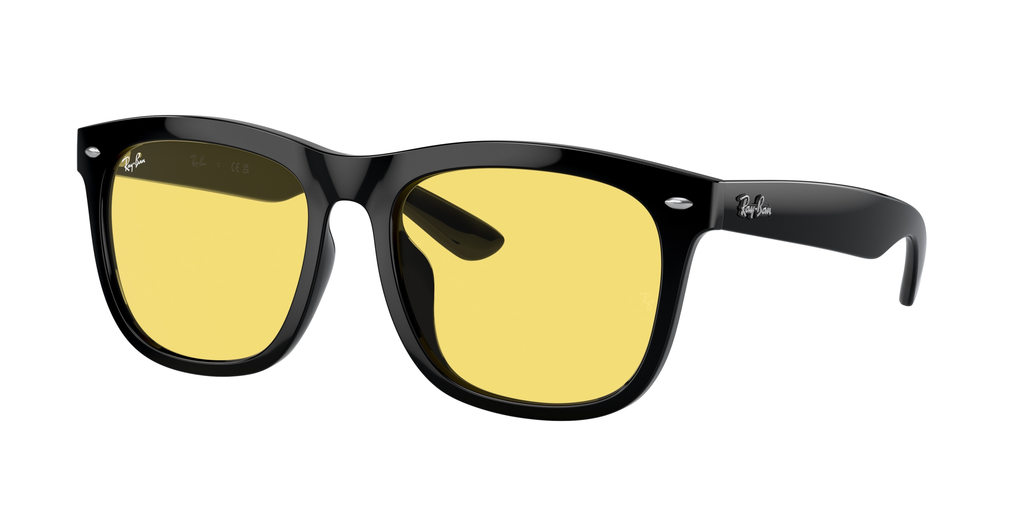 Yellow ray ban wayfarer hot sale