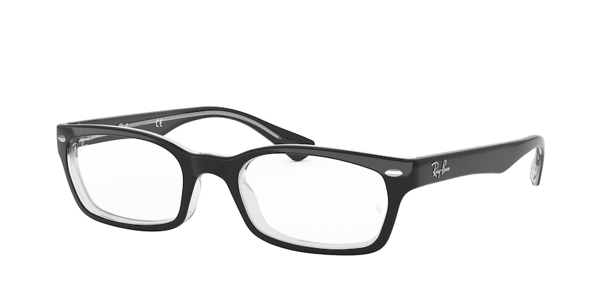 Ray-ban  RX5150 2034 Black On Transparent