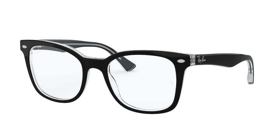 Ray-ban  RX5285 2034 Black On Transparent
