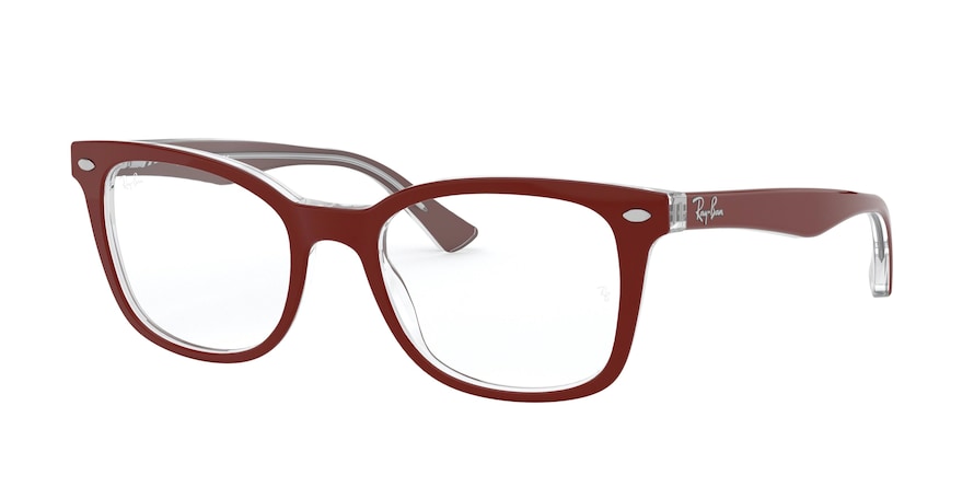 Ray-ban  RX5285 5738 Bordeaux On Transparent