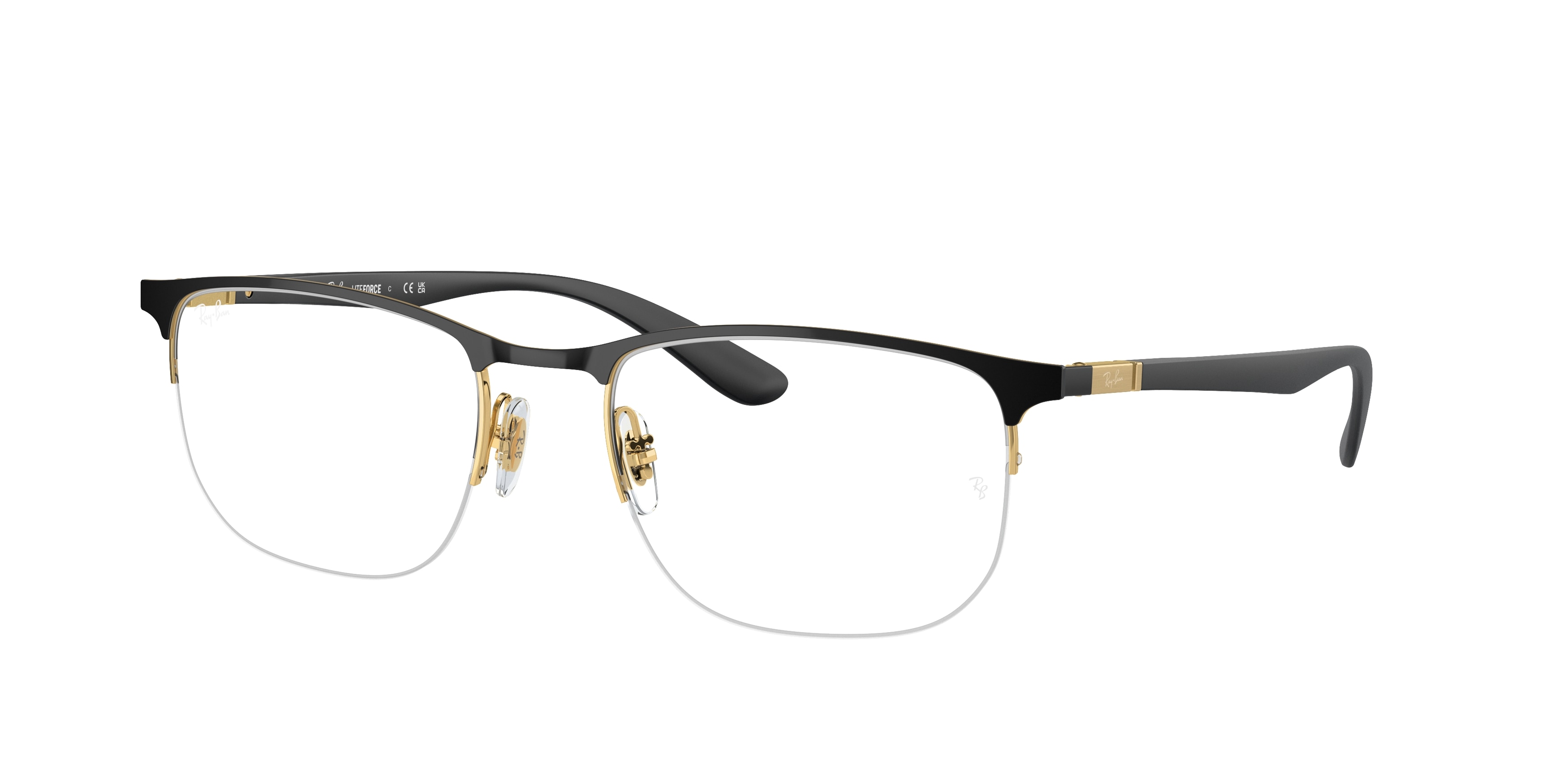 Black and gold mens ray bans 2025